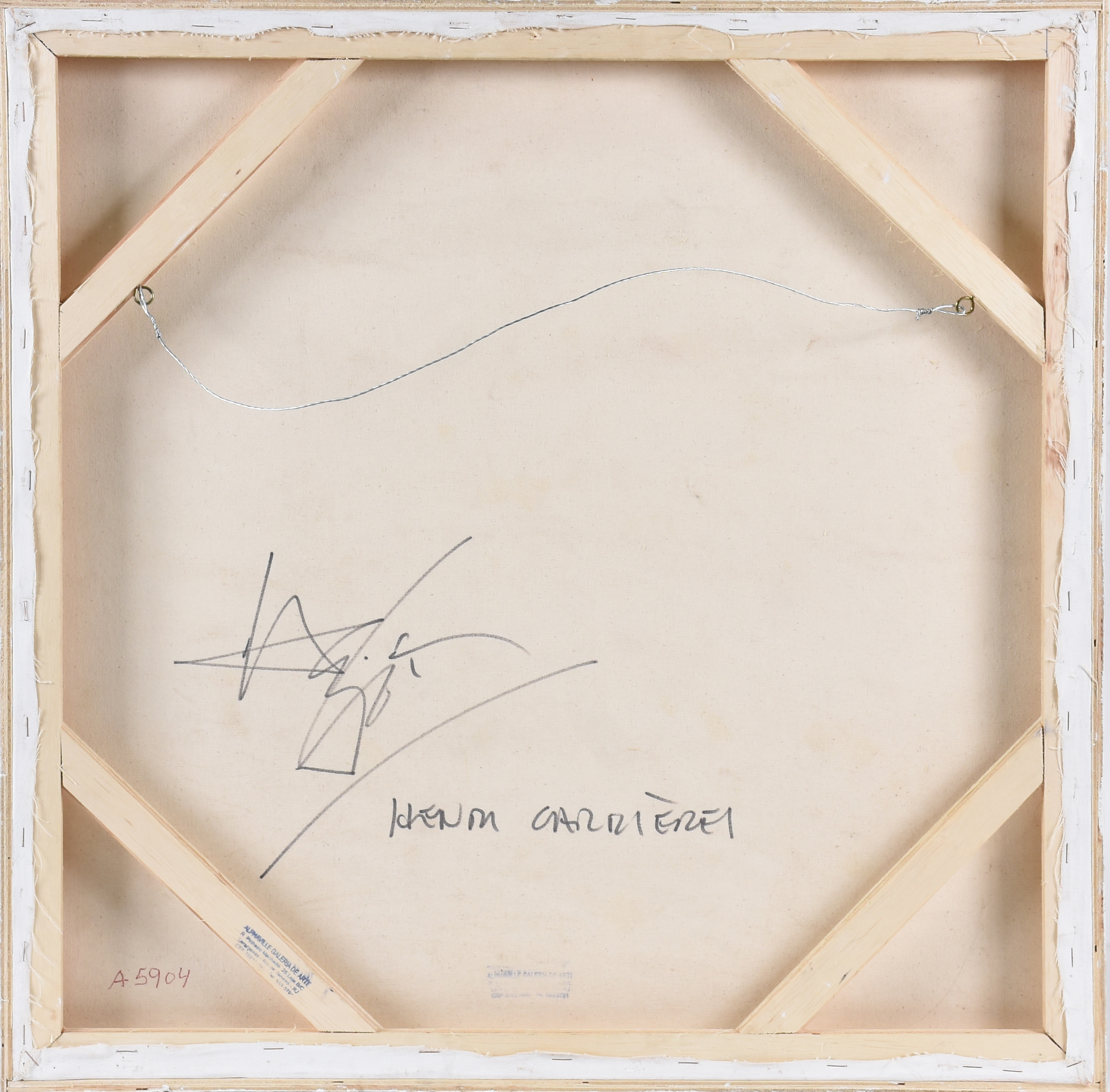 Henri Carrières (1947), Abstrato - foto 3 de 3