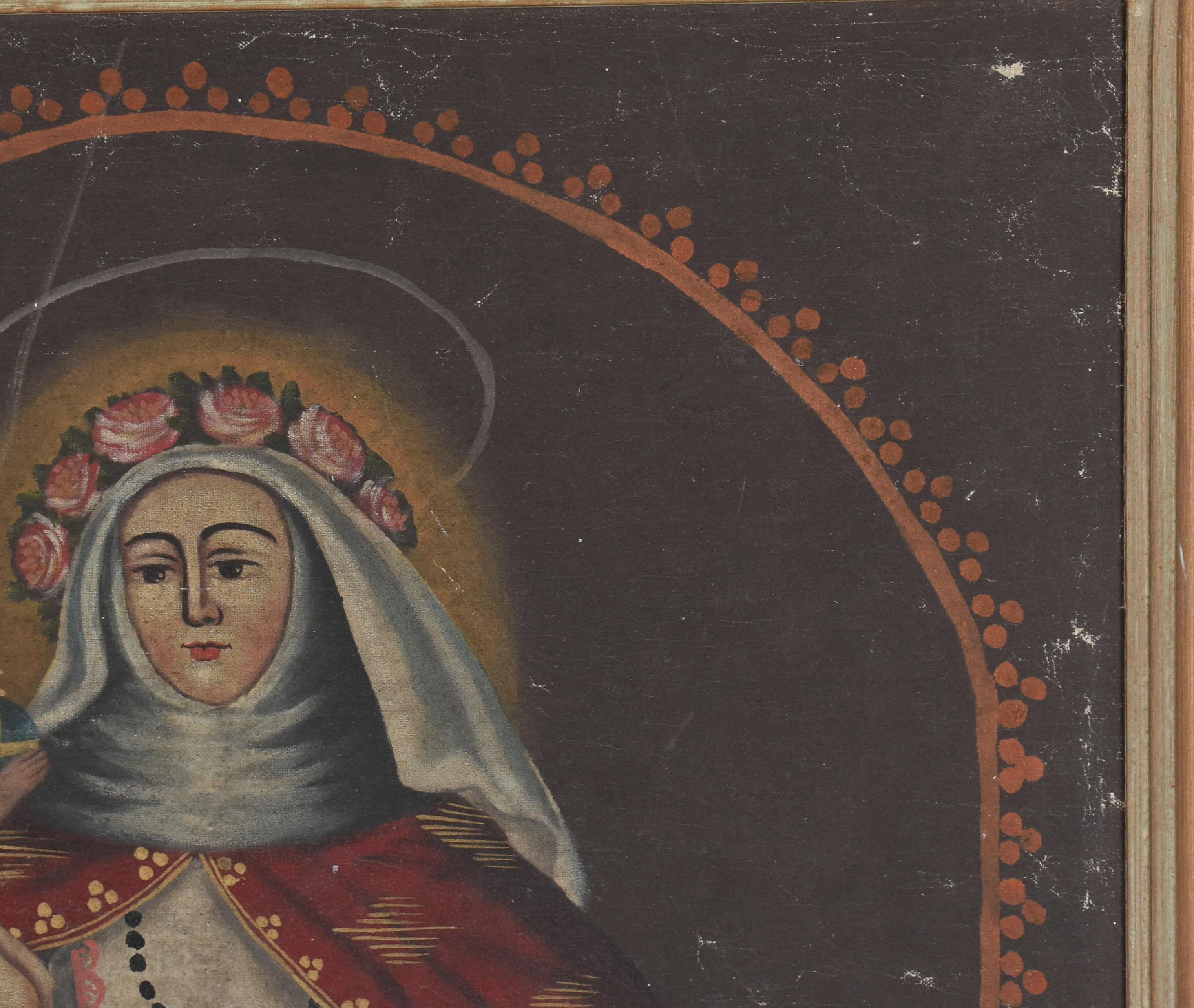 Escola Cusquenha (1538), Nossa Senhora com menino - foto 3 de 4