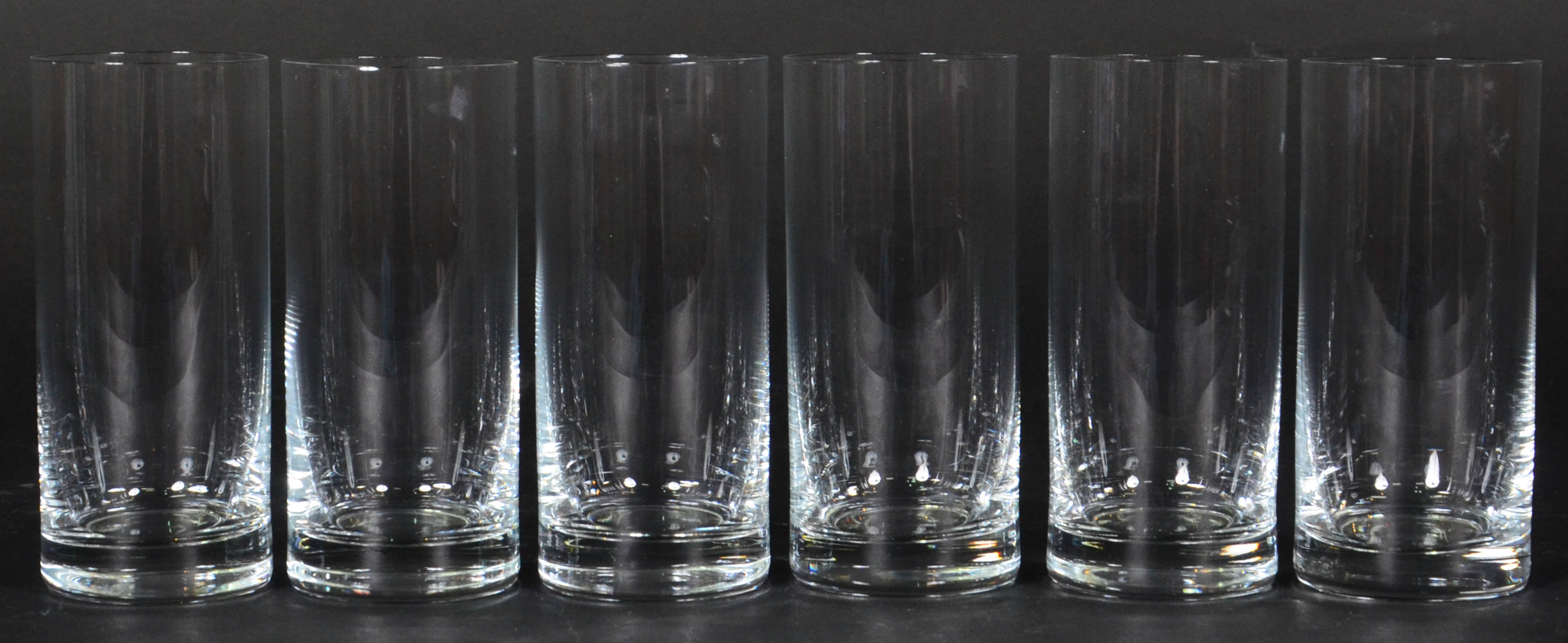 Seis copos de cristal Bohemia Long Drink, 350ml. - foto 1 de 2