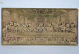Ceia de bronze. Assinada. Medidas 39,5 x 19,5 cm. - Ceia de bronze. Assinada. Medidas 39,5 x 19,5 cm.