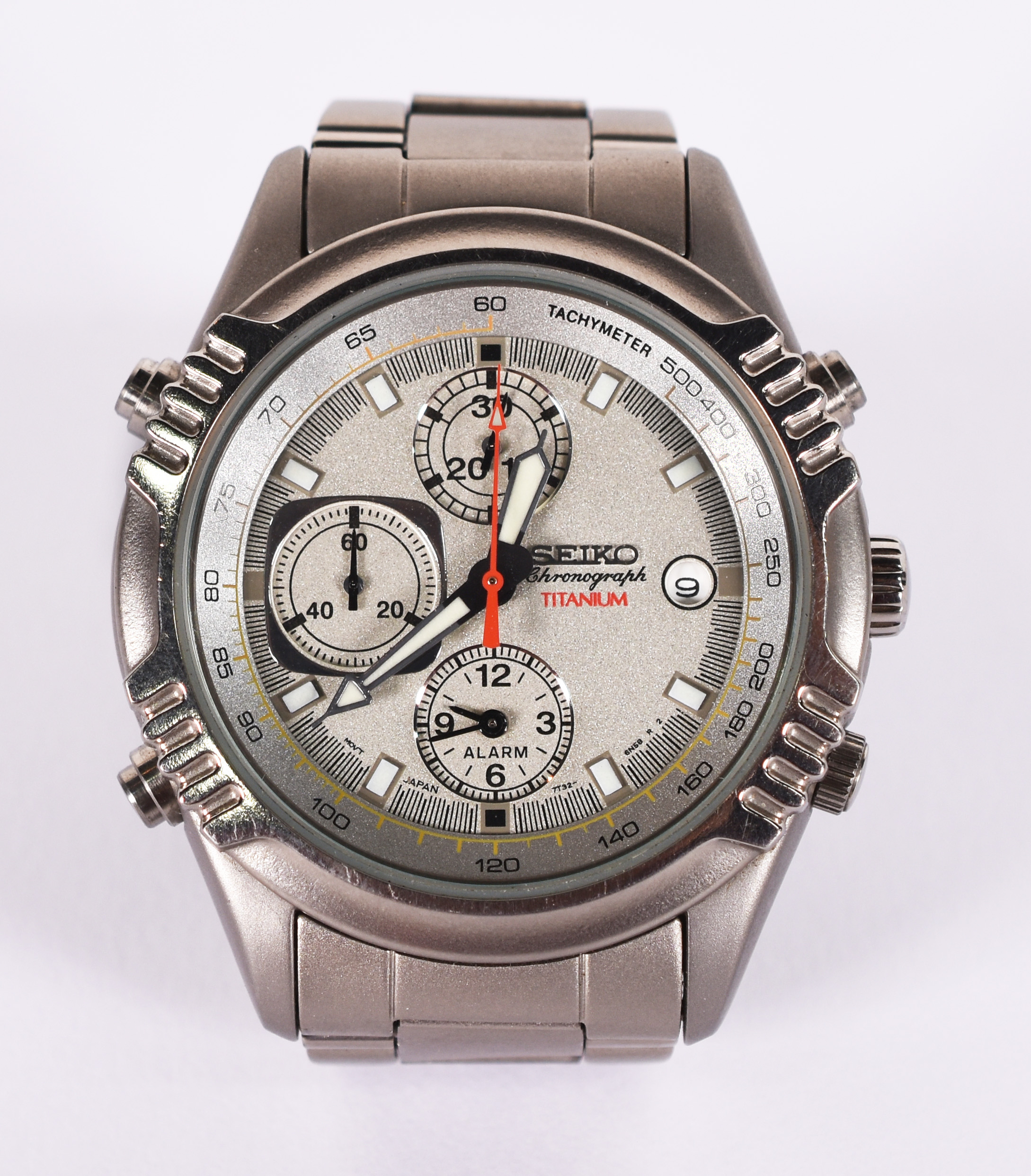 Relógio Seiko (Japan), masculino em titanium, vidro em safira, caixa... - foto 1 de 5