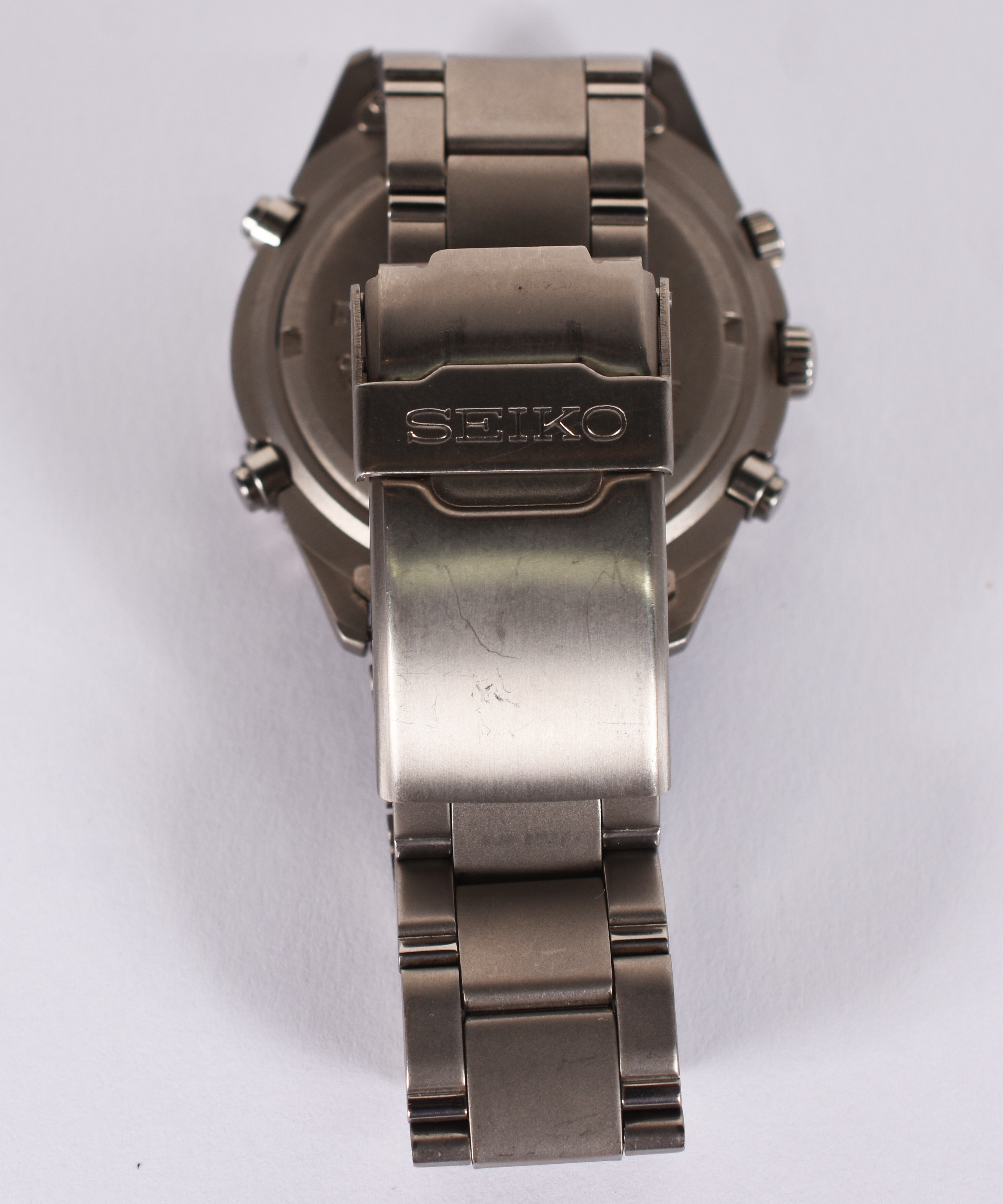Relógio Seiko (Japan), masculino em titanium, vidro em safira, caixa... - foto 3 de 5
