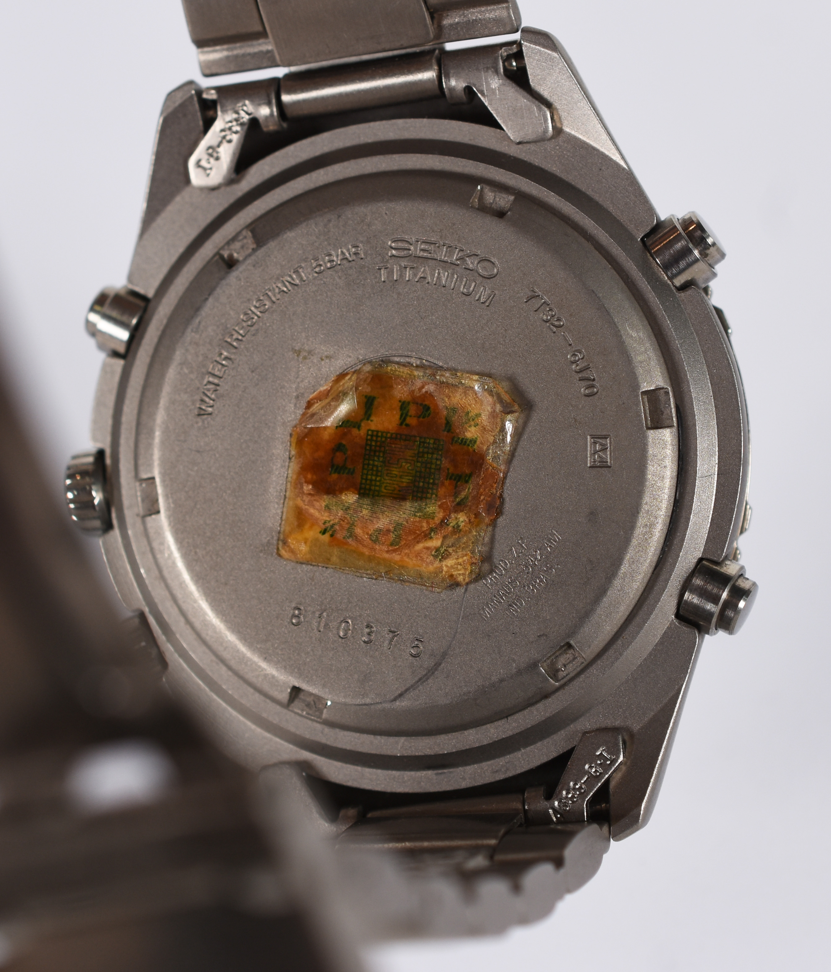 Relógio Seiko (Japan), masculino em titanium, vidro em safira, caixa... - foto 5 de 5