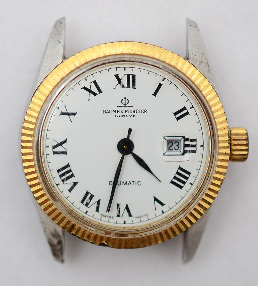Relógio BAUME & MERCIER - Baumatic - Aço e ouro, sem a pulseira... - foto 1 de 3