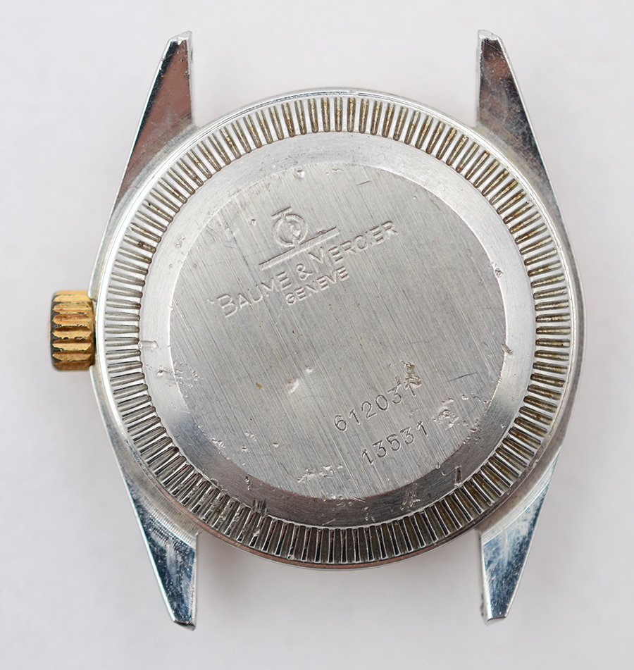Relógio BAUME & MERCIER - Baumatic - Aço e ouro, sem a pulseira... - foto 2 de 3