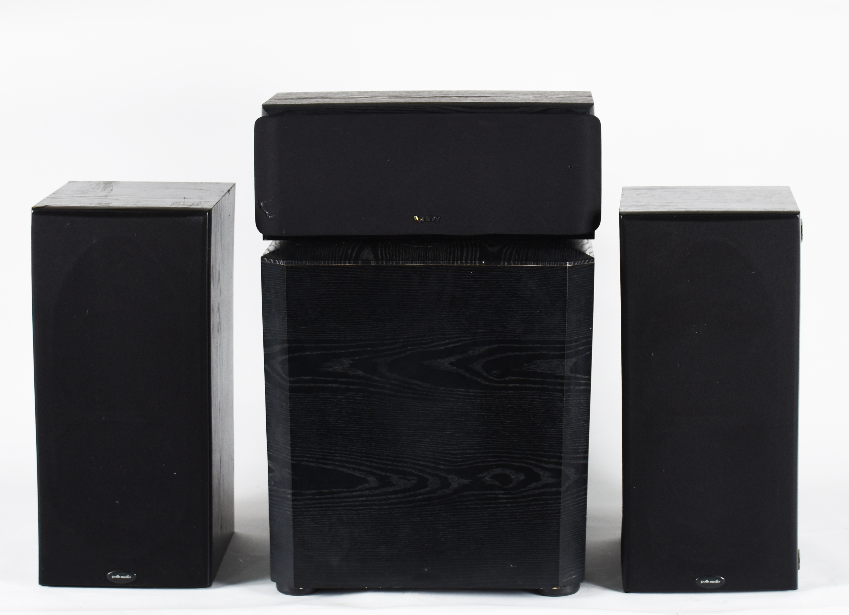 Tres caixas de som e 1 subwoofer para home theater. - foto 1 de 6