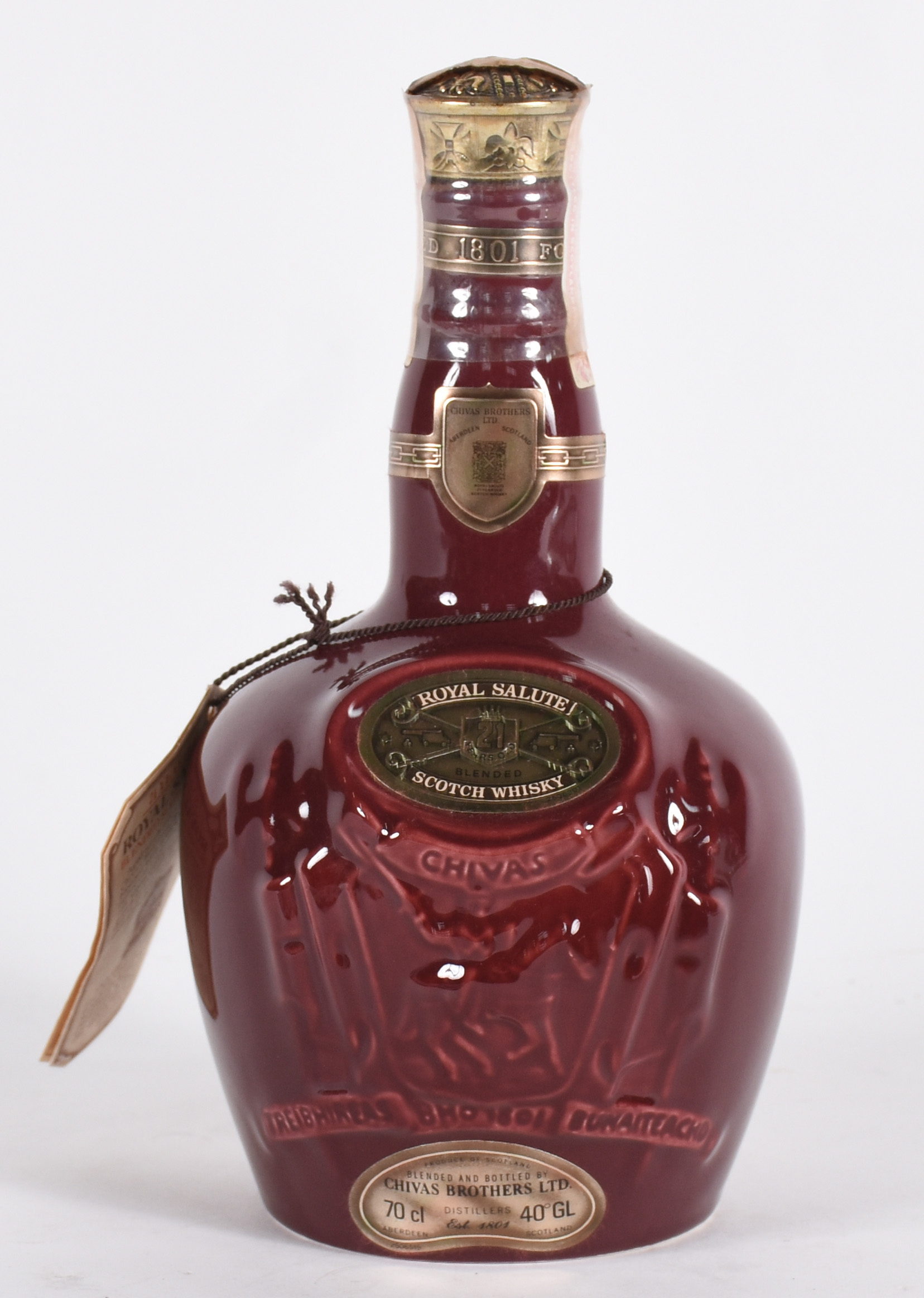 Whisky Royal Salute, 21 anos, "Chivas Btothers" em garrafa de... - foto 1 de 5