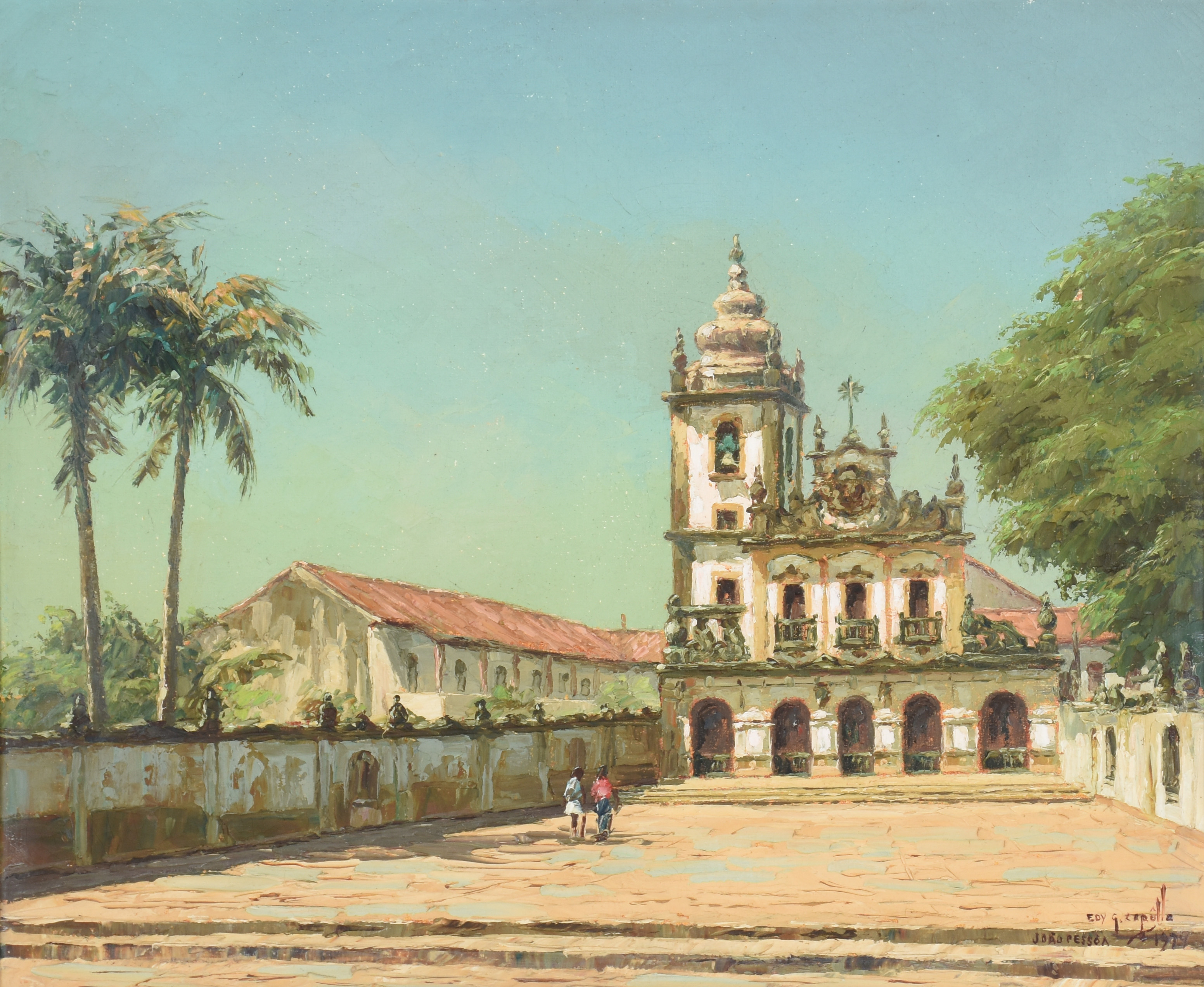 Edy Gomes Carôllo (1925-2000), Igreja de São Francisco - João Pessoa - Paraíba - foto 1 de 4