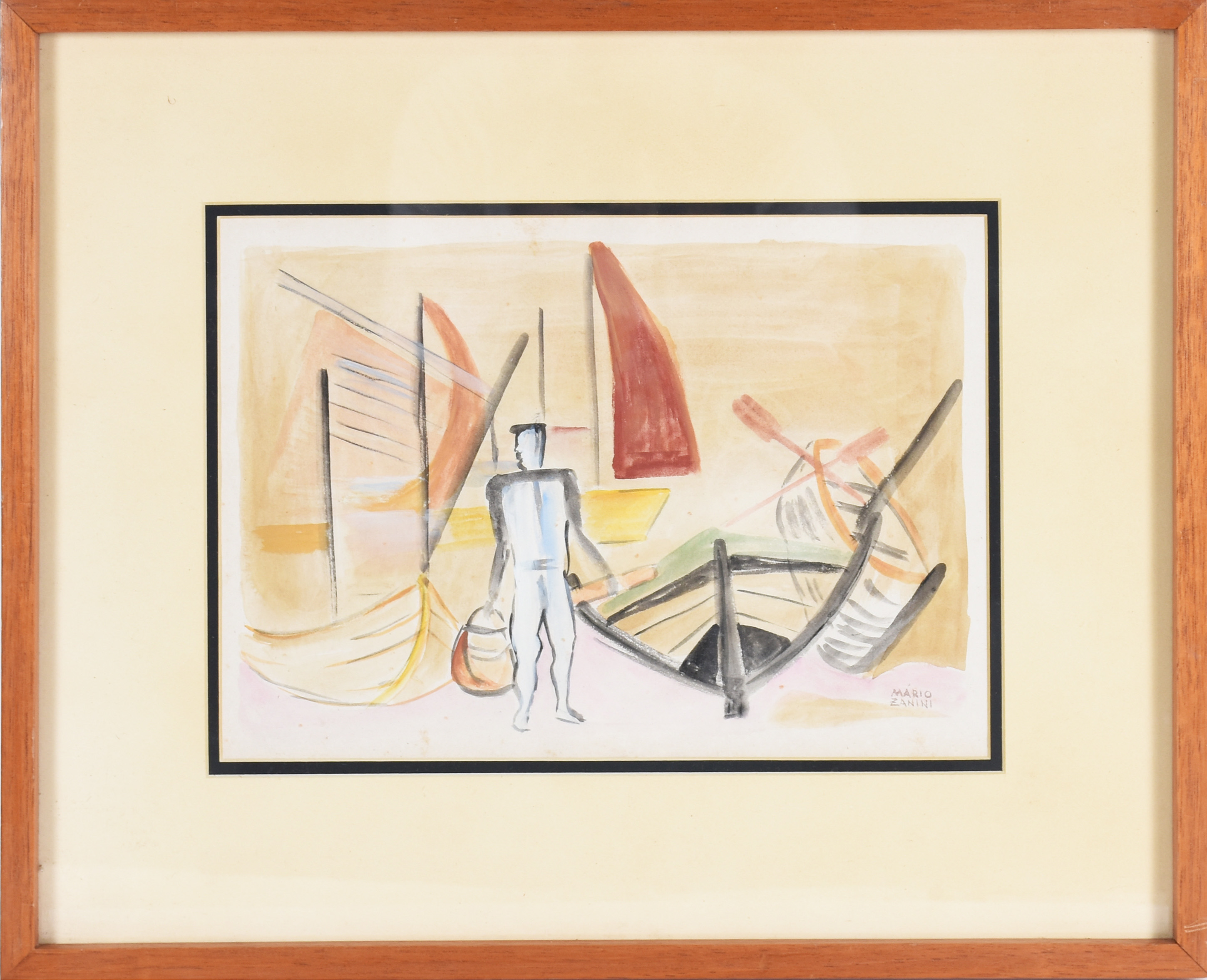 Mario Zanini (1907-1971), Pescadores - foto 2 de 4