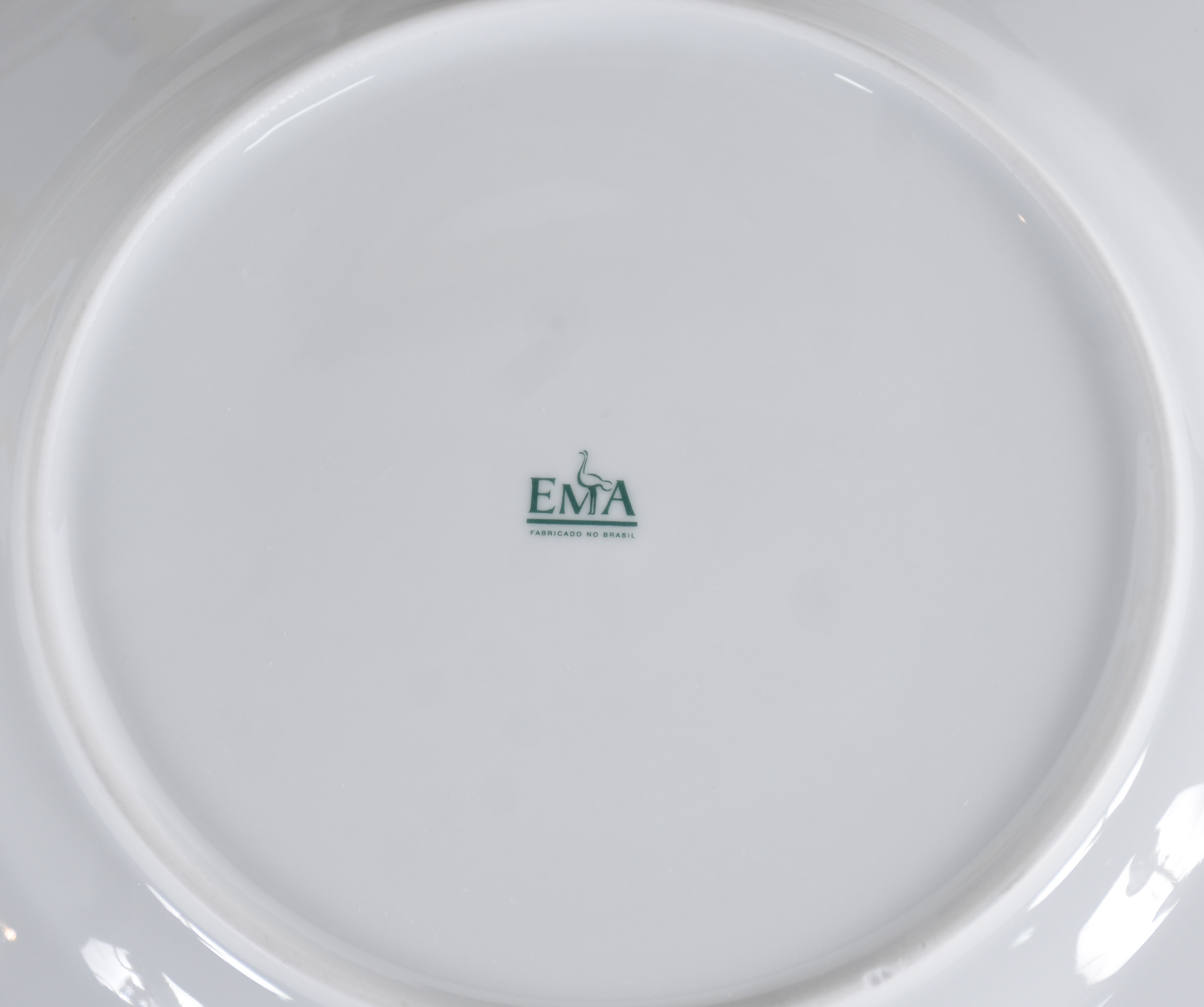 Serviço de jantar de porcelana "EMA", borda azul, composto de 28... - foto 4 de 4