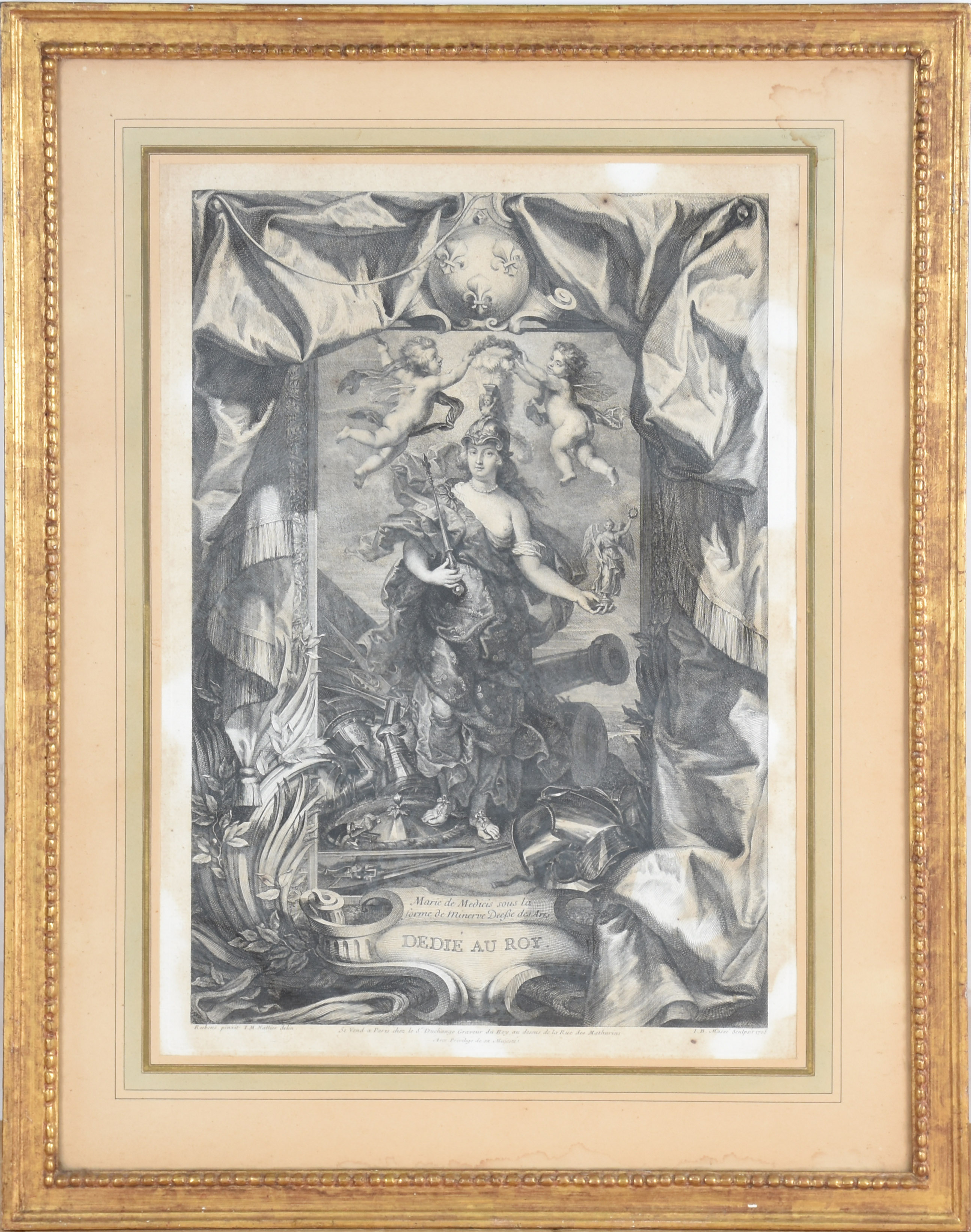 "Marie de Medicis sous la forme de Minerve déesse des Arts" - foto 2 de 4