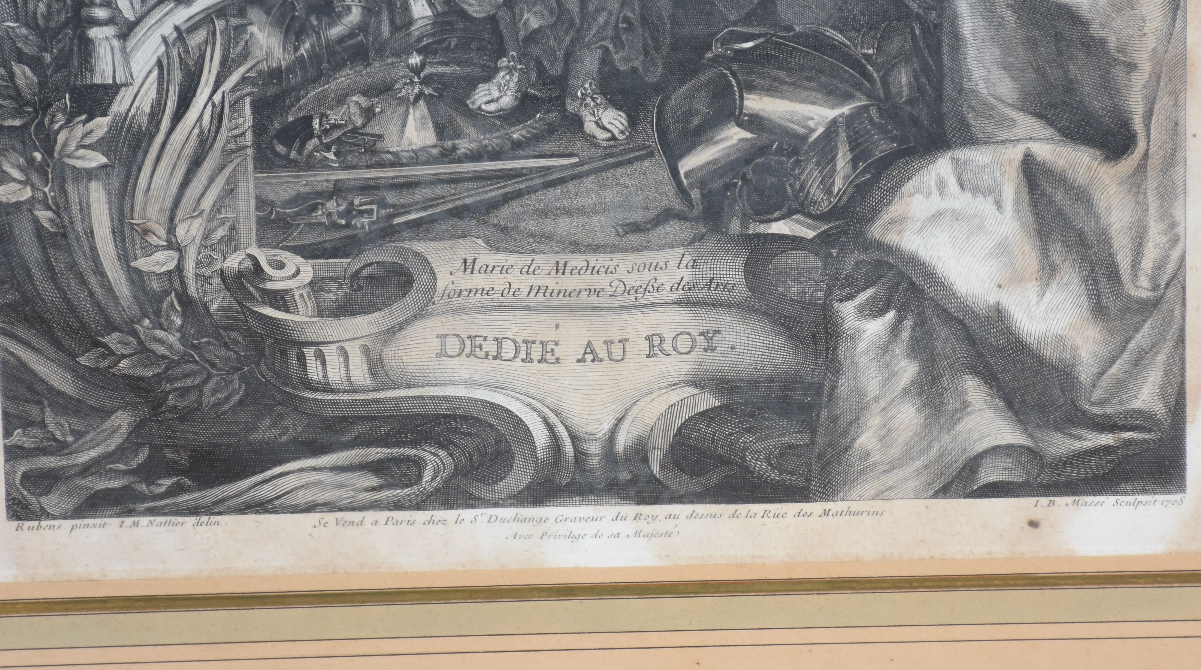 "Marie de Medicis sous la forme de Minerve déesse des Arts" - foto 3 de 4