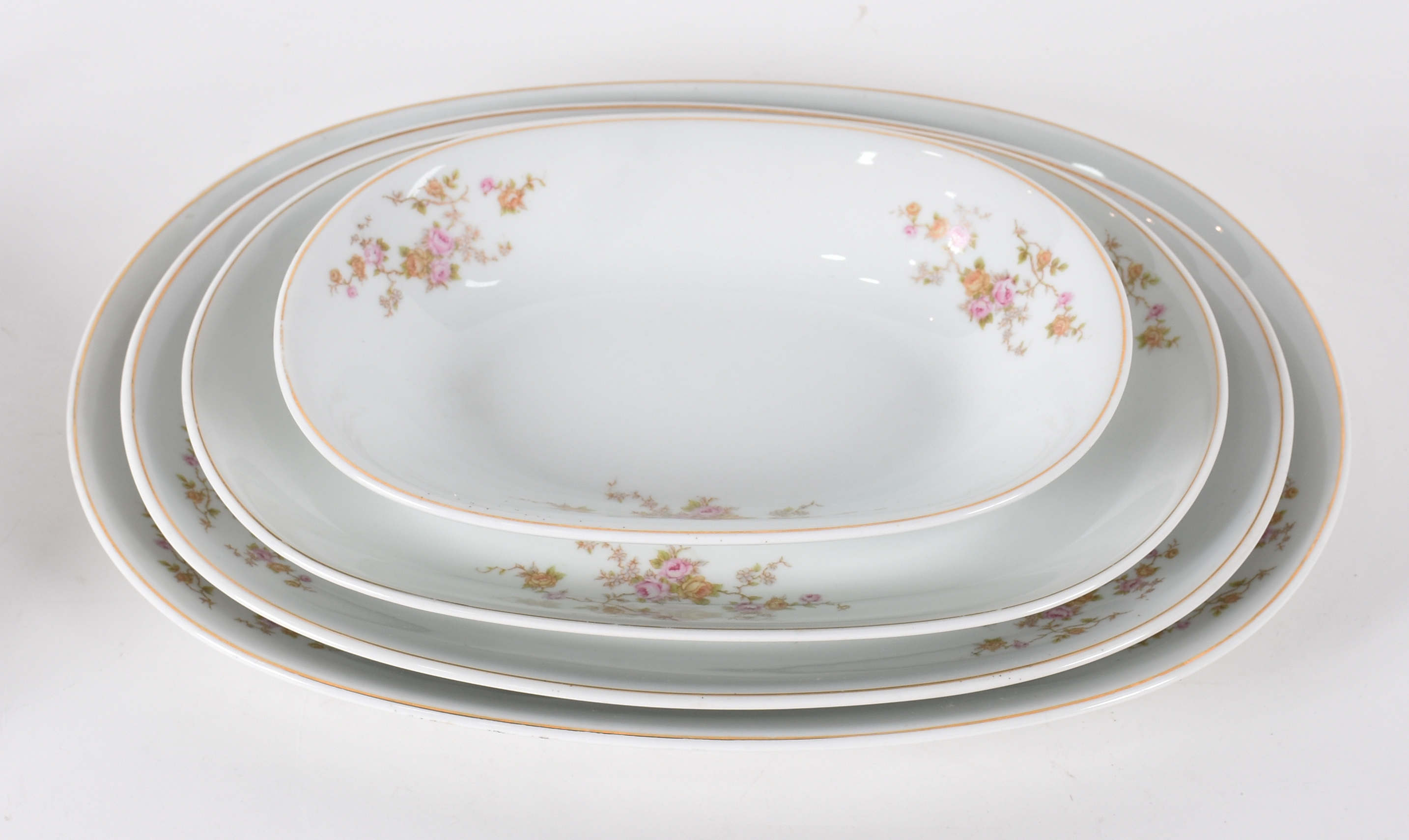 Aparelho de chá, café e jantar de porcelana nacional Renner, composto... - foto 2 de 5