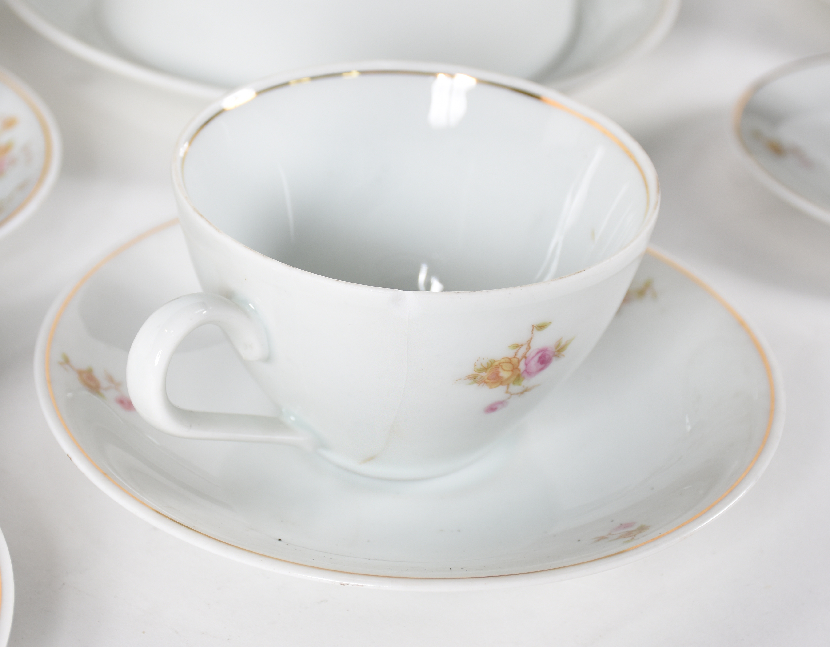 Aparelho de chá, café e jantar de porcelana nacional Renner, composto... - foto 4 de 5