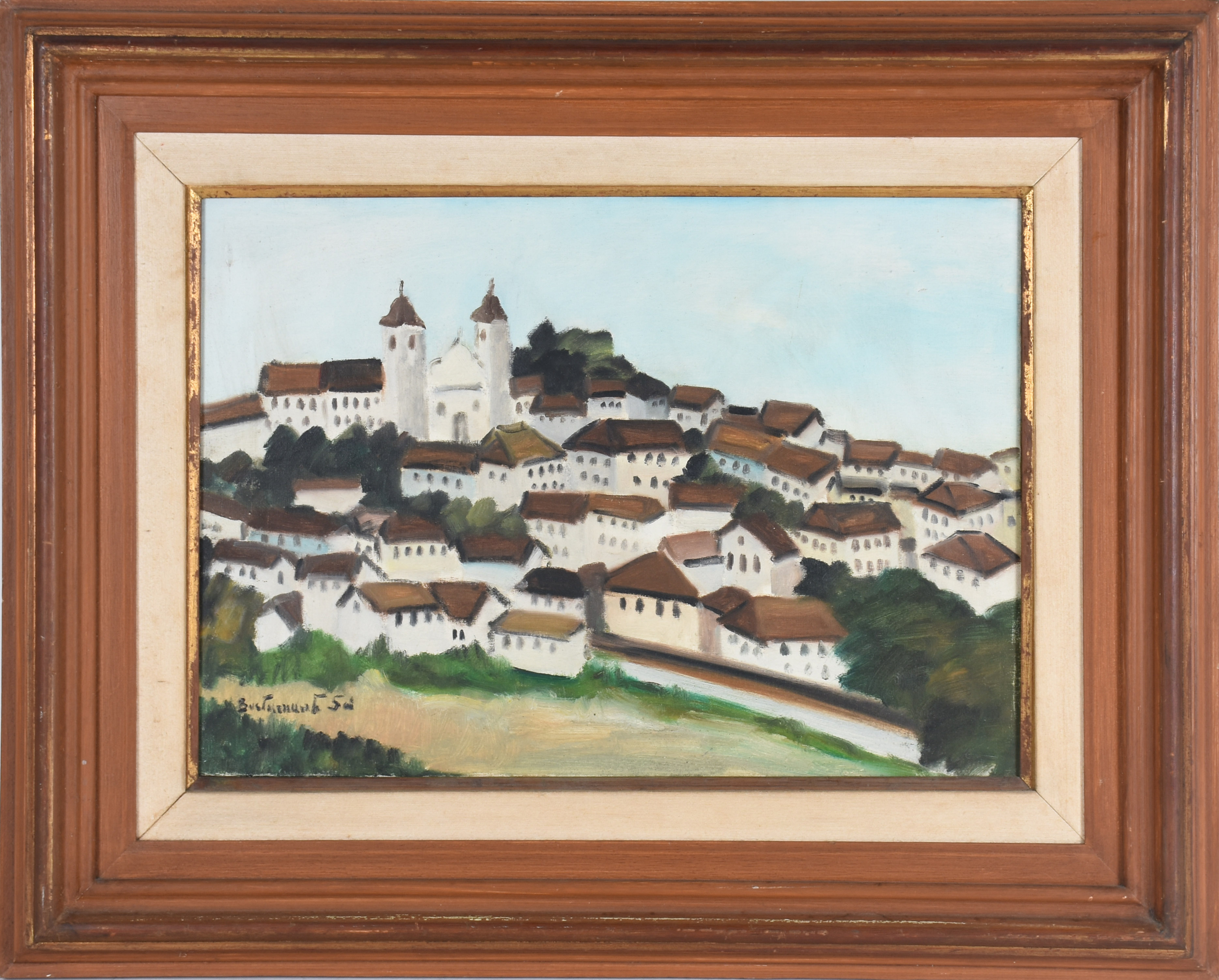 Bustamante Sá (1907-1988), Paisagem mineira - foto 1 de 3