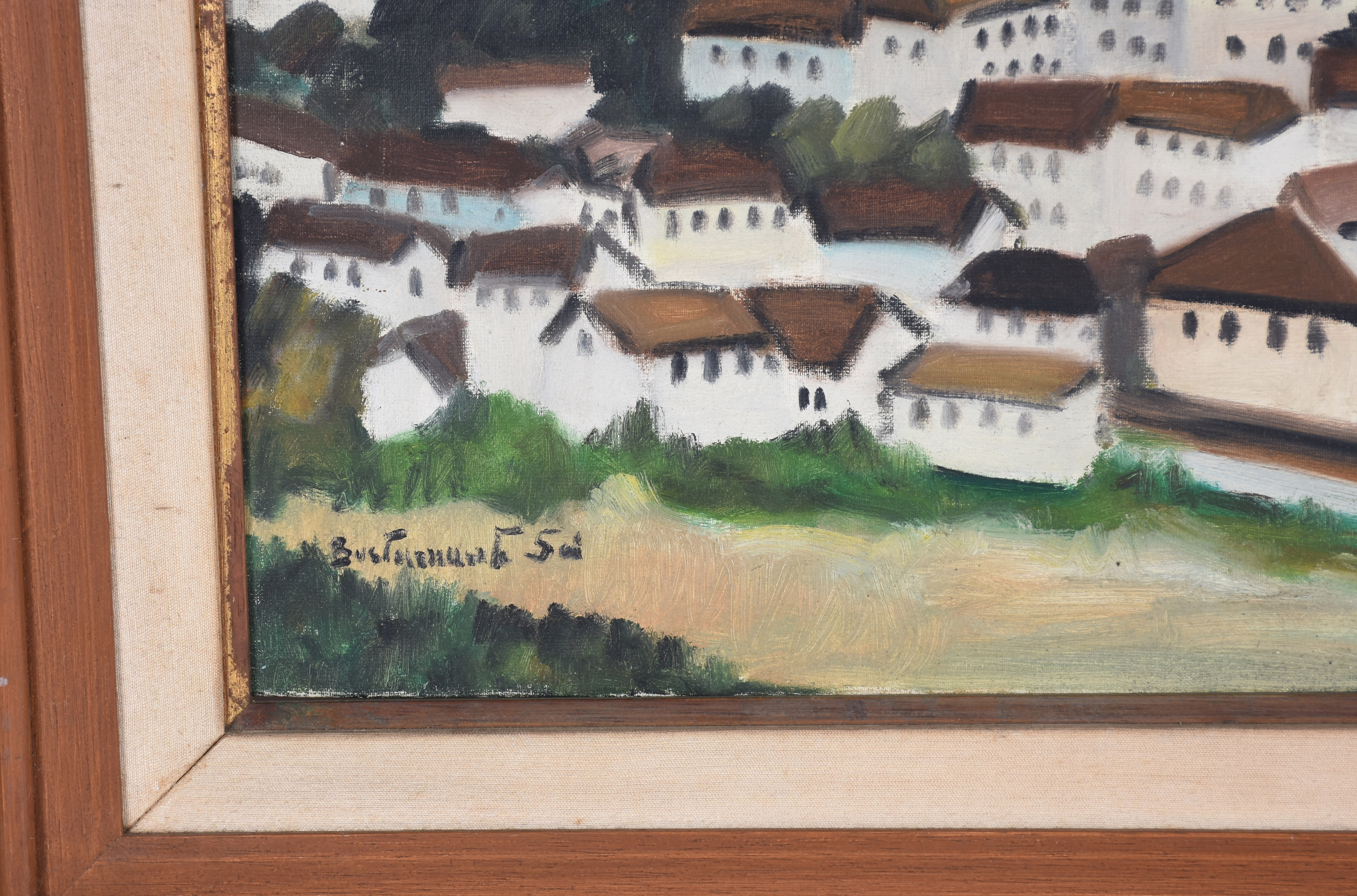Bustamante Sá (1907-1988), Paisagem mineira - foto 3 de 3