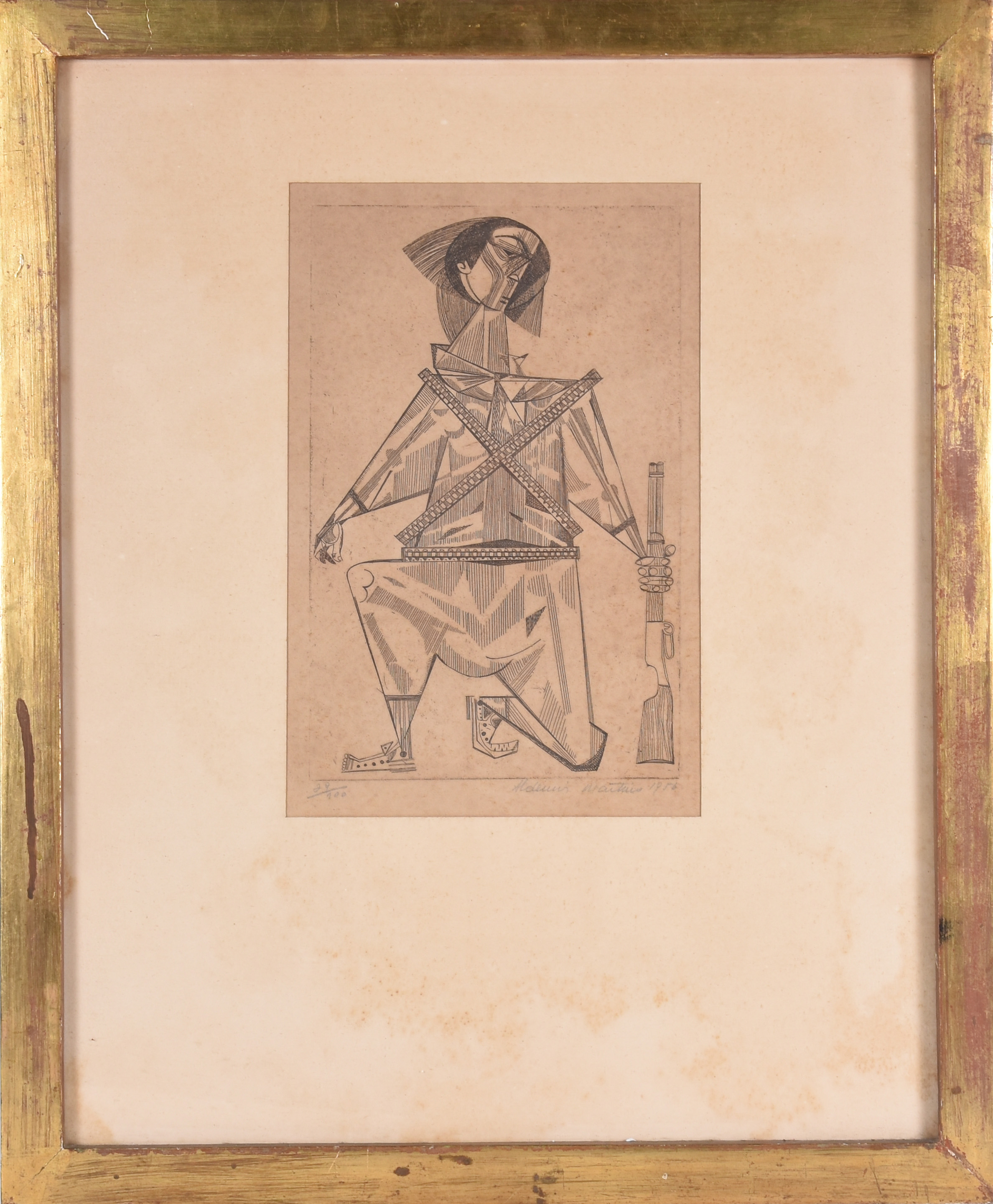 Aldemir Martins (1922-2006), FIGURA ESTILIZADA - foto 1 de 4