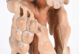 Adão de Lourdes (1945), Arte Popular - Arte popular, Escultura de madeira representando pássaros.