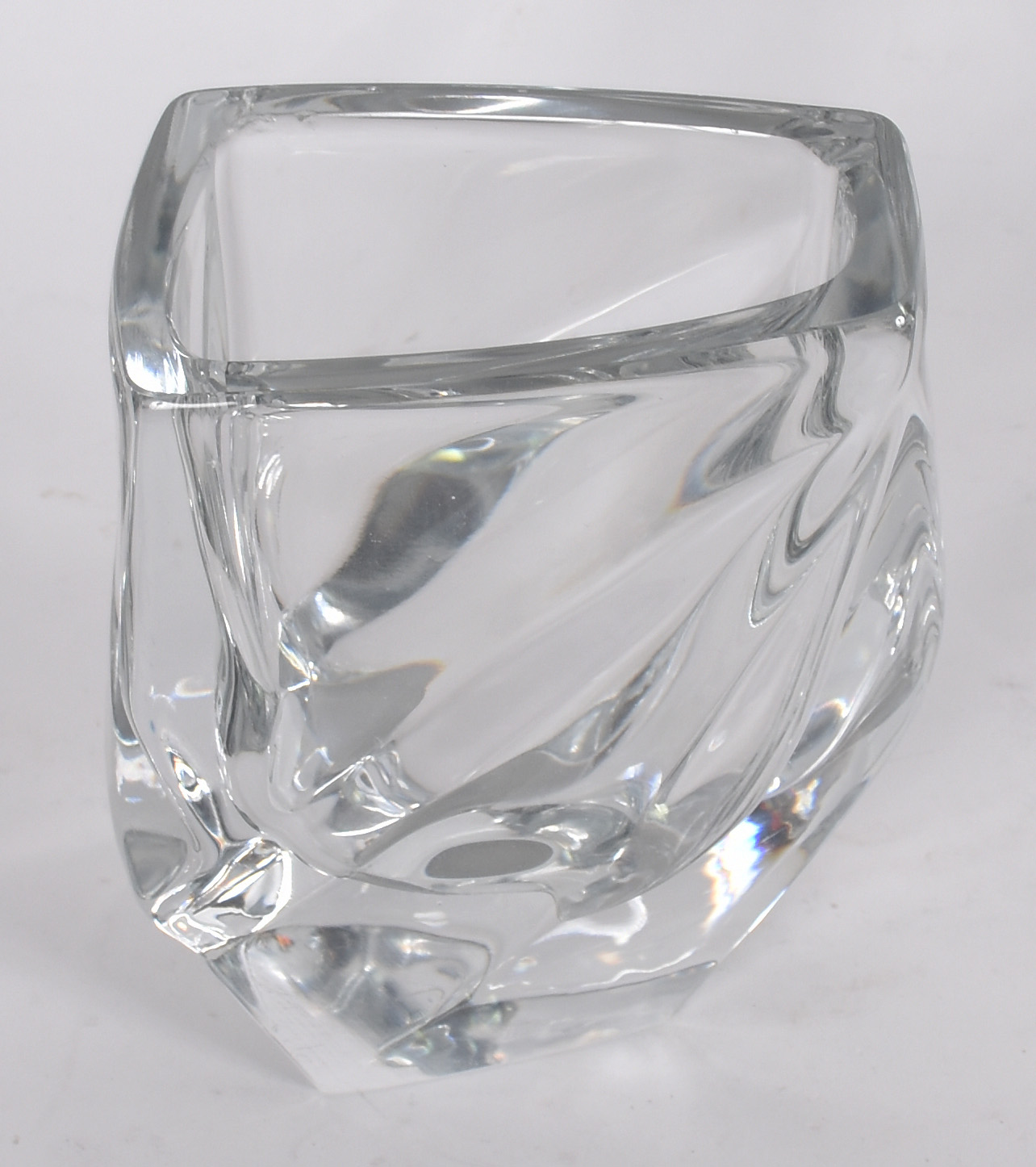 Vaso ARTE VANNES FRANCES, contemporâneo em cristal. Carimbo da... - foto 2 de 4