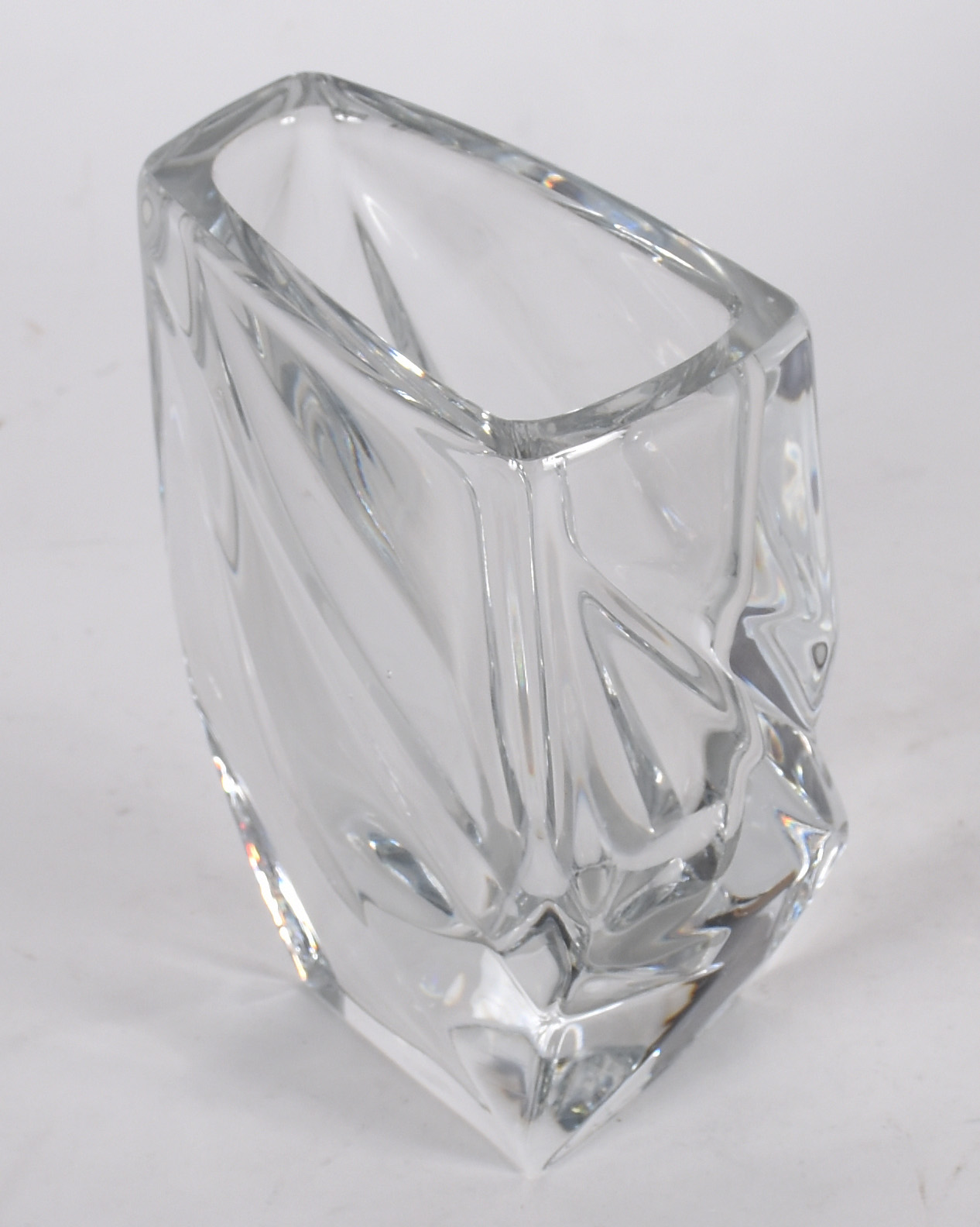 Vaso ARTE VANNES FRANCES, contemporâneo em cristal. Carimbo da... - foto 3 de 4