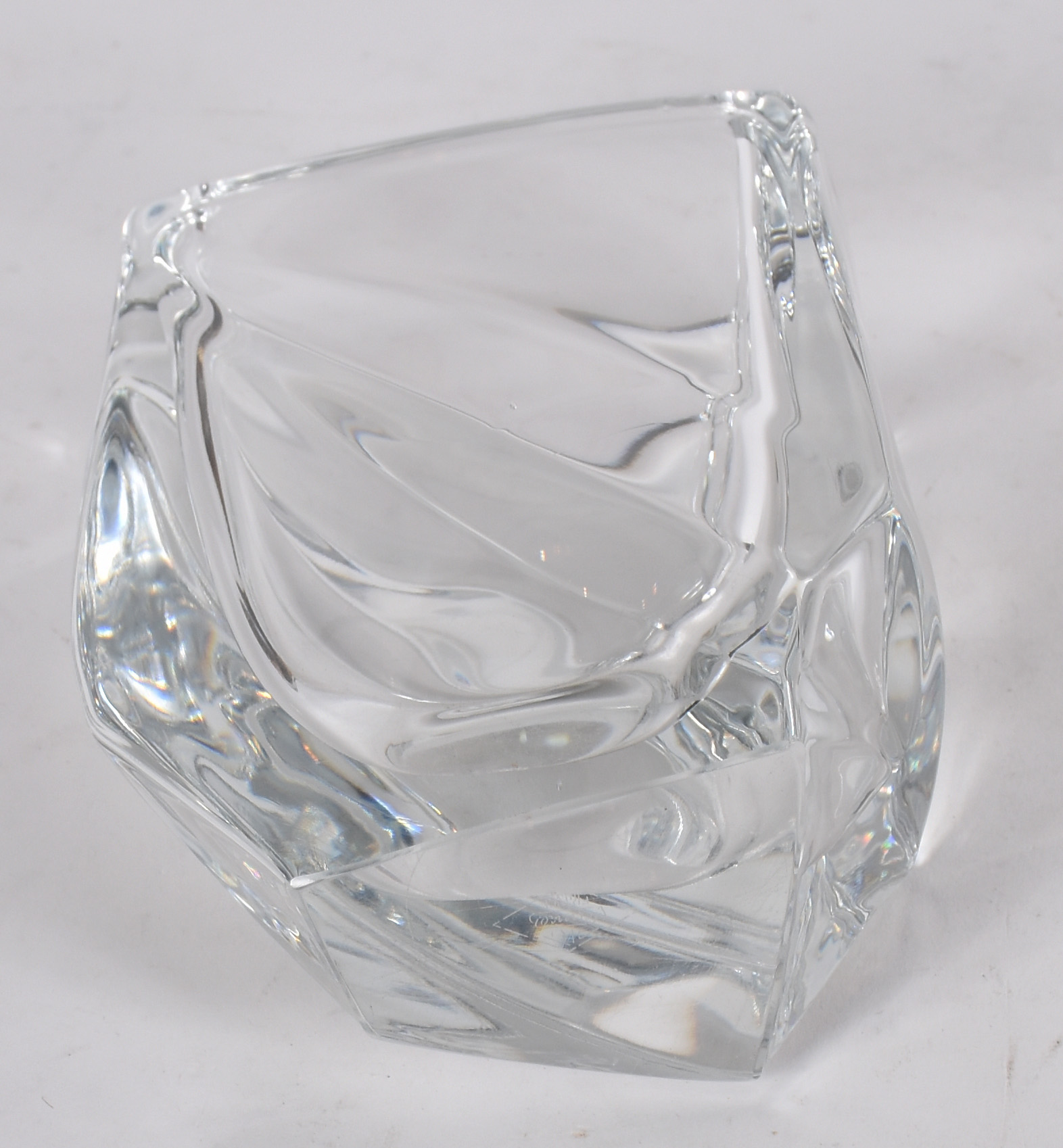 Vaso ARTE VANNES FRANCES, contemporâneo em cristal. Carimbo da... - foto 4 de 4
