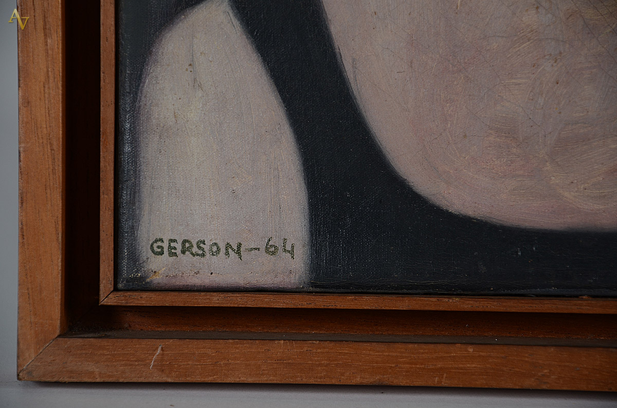 GERSON DE SOUZA - Galega - ost - 41 x 33 - 1964 - foto 3 de 4