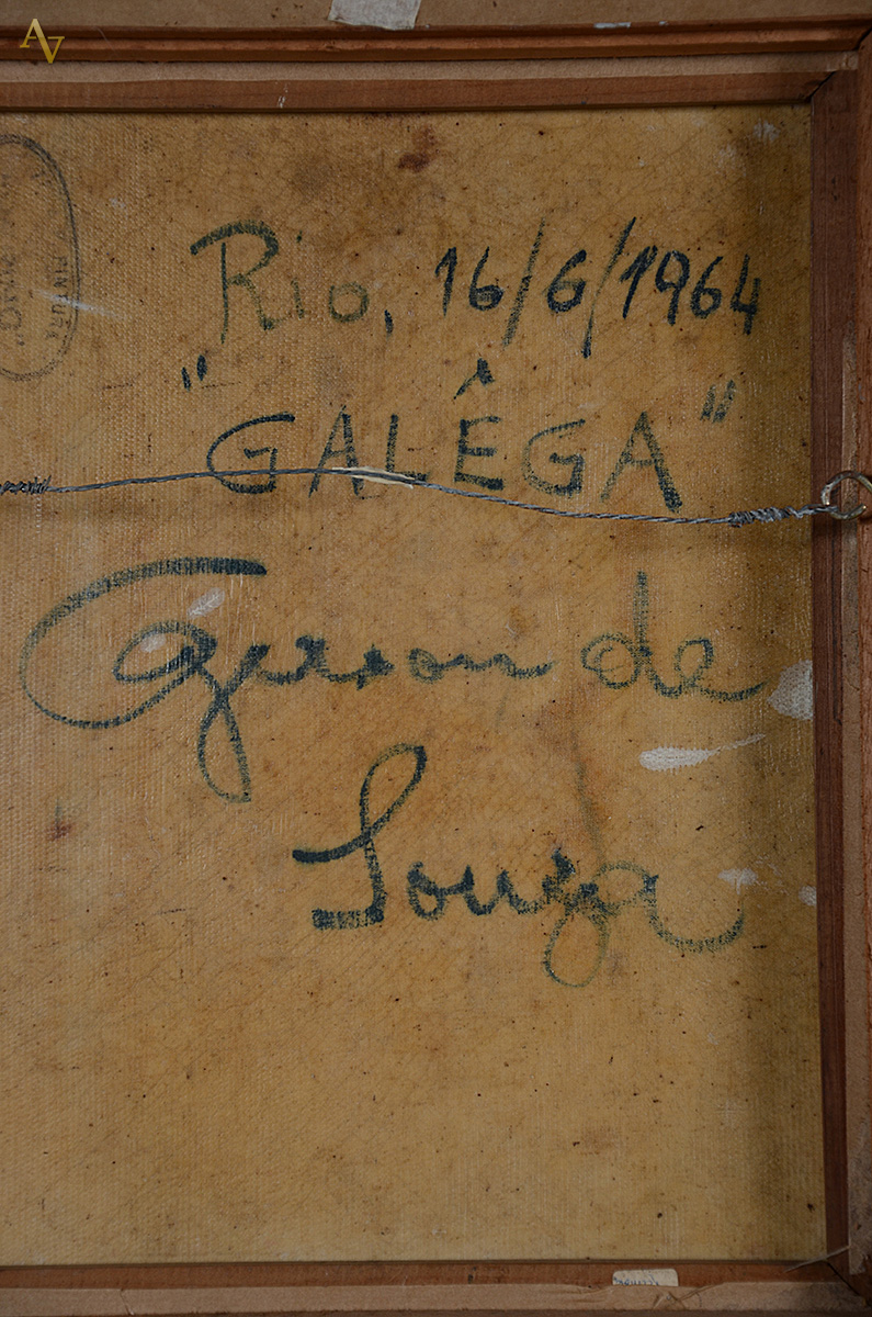GERSON DE SOUZA - Galega - ost - 41 x 33 - 1964 - foto 4 de 4