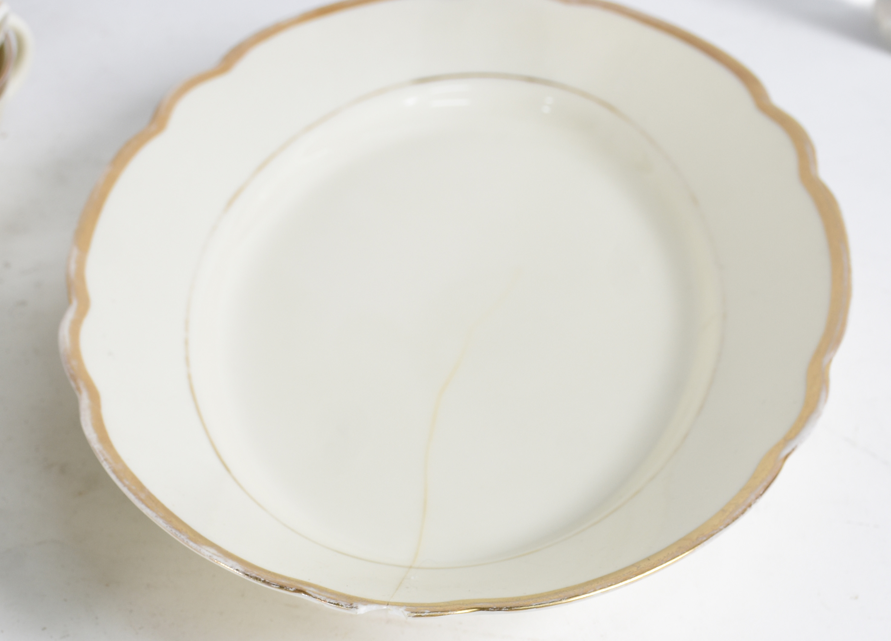 Serviço para peixe de porcelana portuguesa Vista Alegre, composto de... - foto 3 de 4