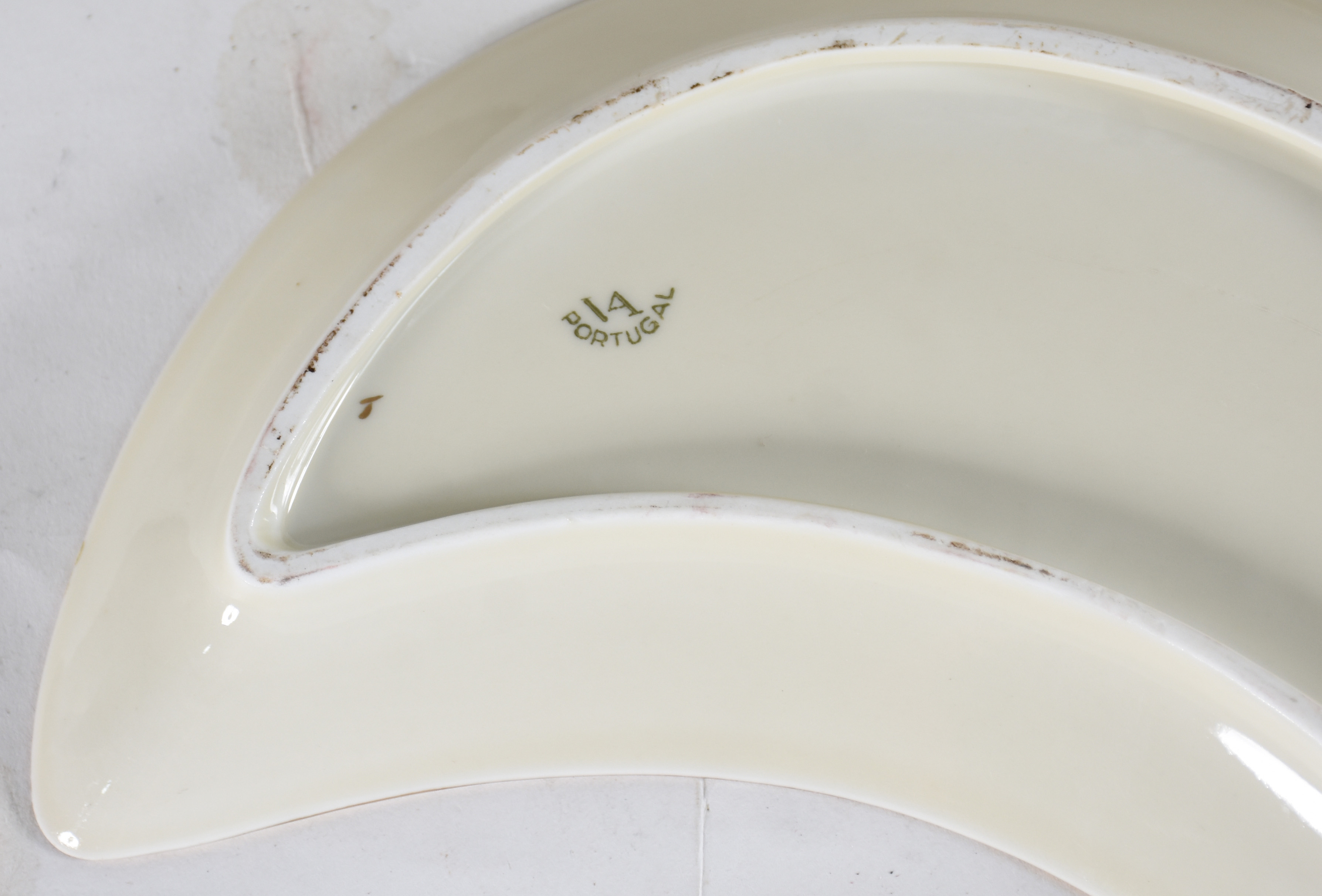 Serviço para peixe de porcelana portuguesa Vista Alegre, composto de... - foto 4 de 4
