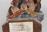 Imagem de Nossa Senhora da Conceição -  madeira... - Imagem de Nossa Senhora da Conceição -  madeira policromada,  Pernambuco, séc XVIII, com olhos de vidro.