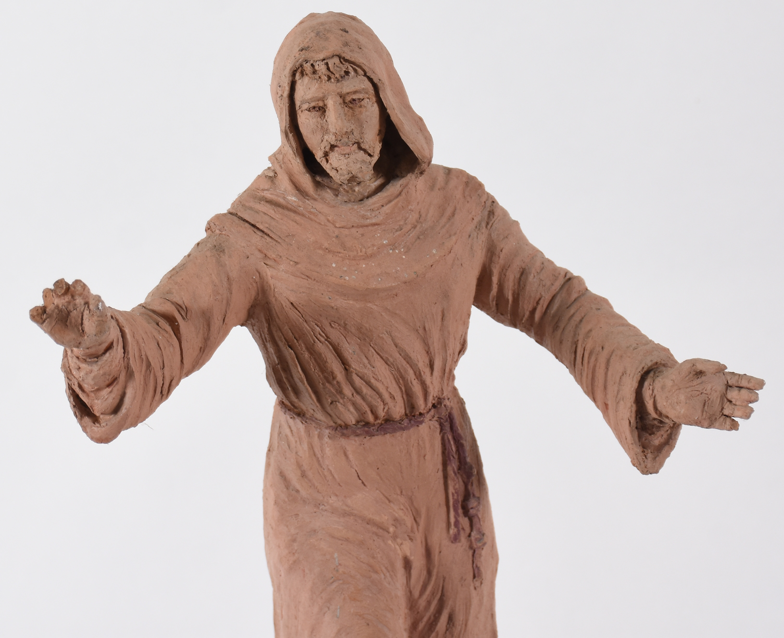 São Francisco - Imagem de terracota - foto 2 de 6