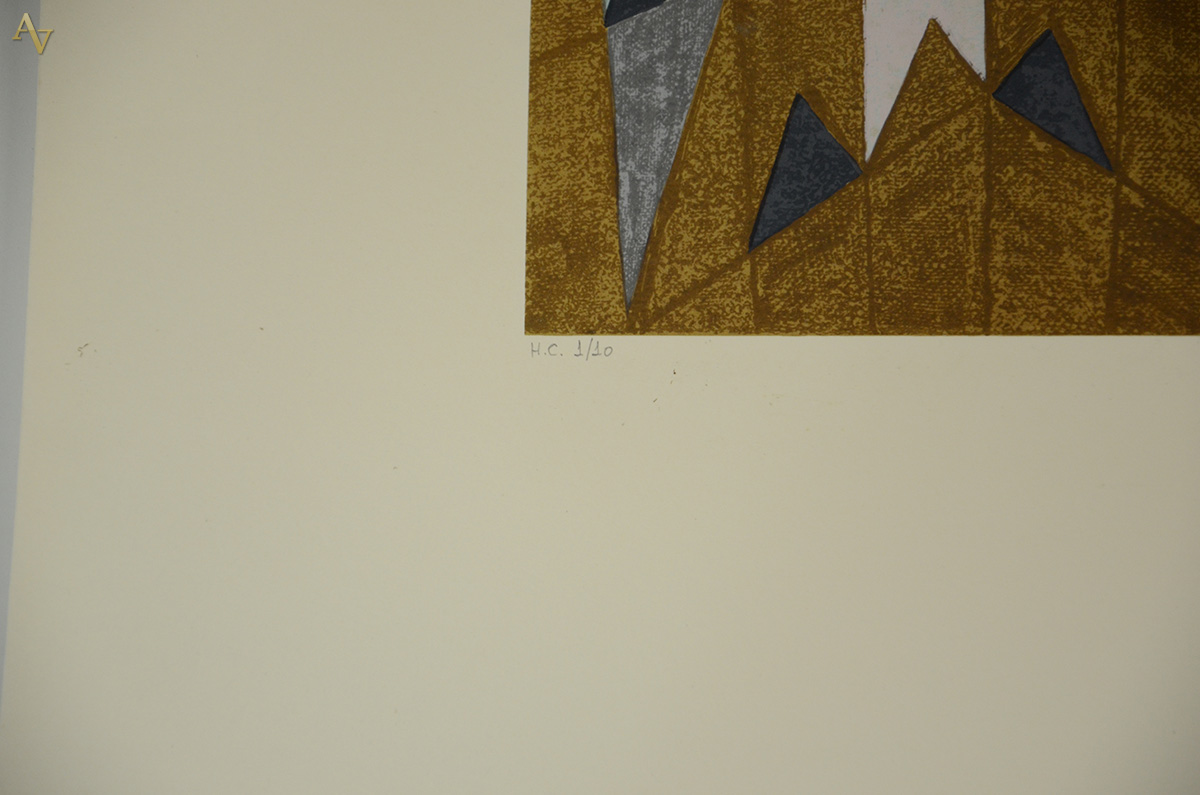 VOLPI - Bandeirinhas - serigrafia HC 1/10 - 66 x 48 - foto 4 de 4