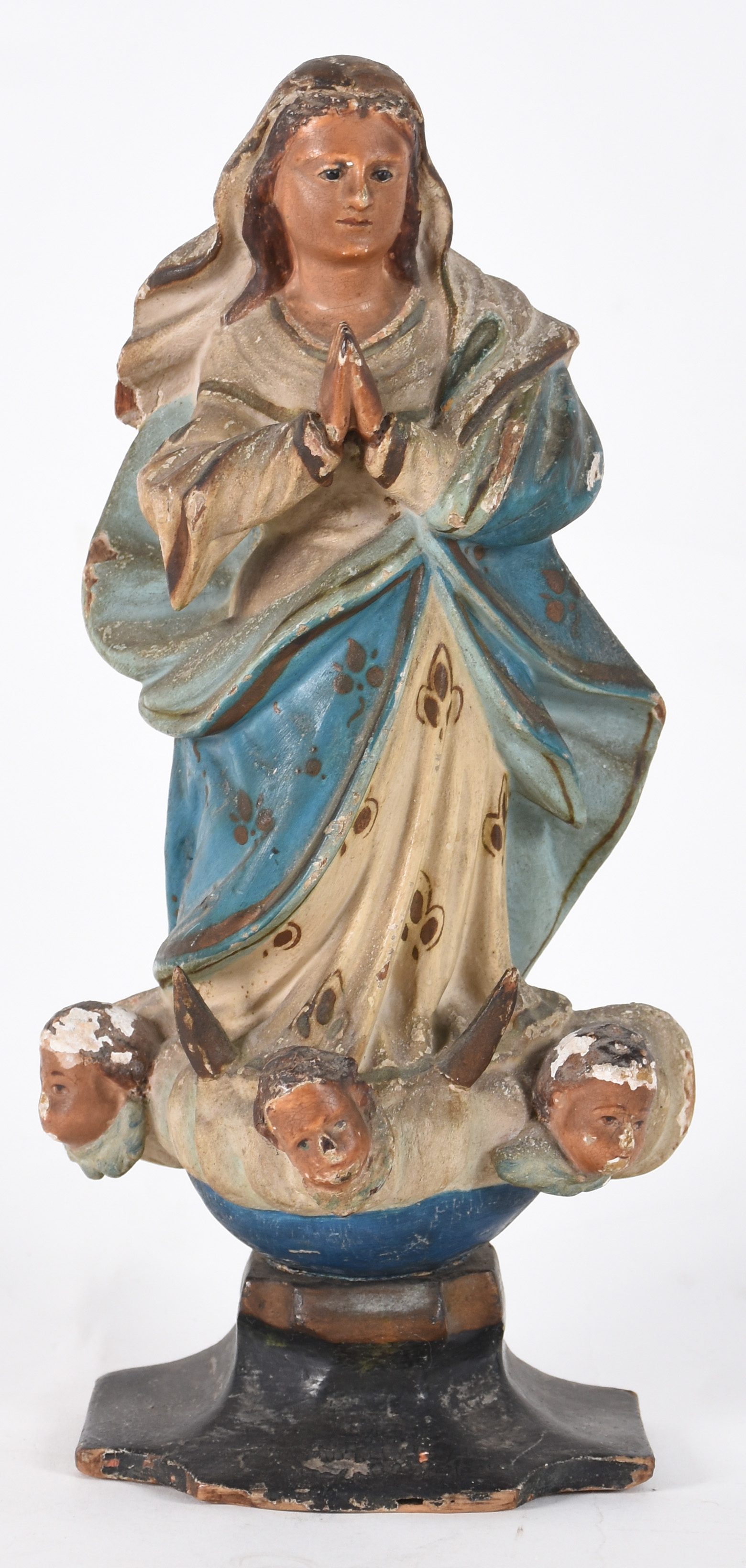 Nossa Senhora - Imagem de madeira policromada. - foto 1 de 4