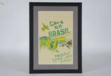 GLAUCO RODRIGUES - Café do Brasil - gravura P.A... - GLAUCO RODRIGUES - Café do Brasil - gravura P.A. III/XIII - 54 x 36 (com fungos)