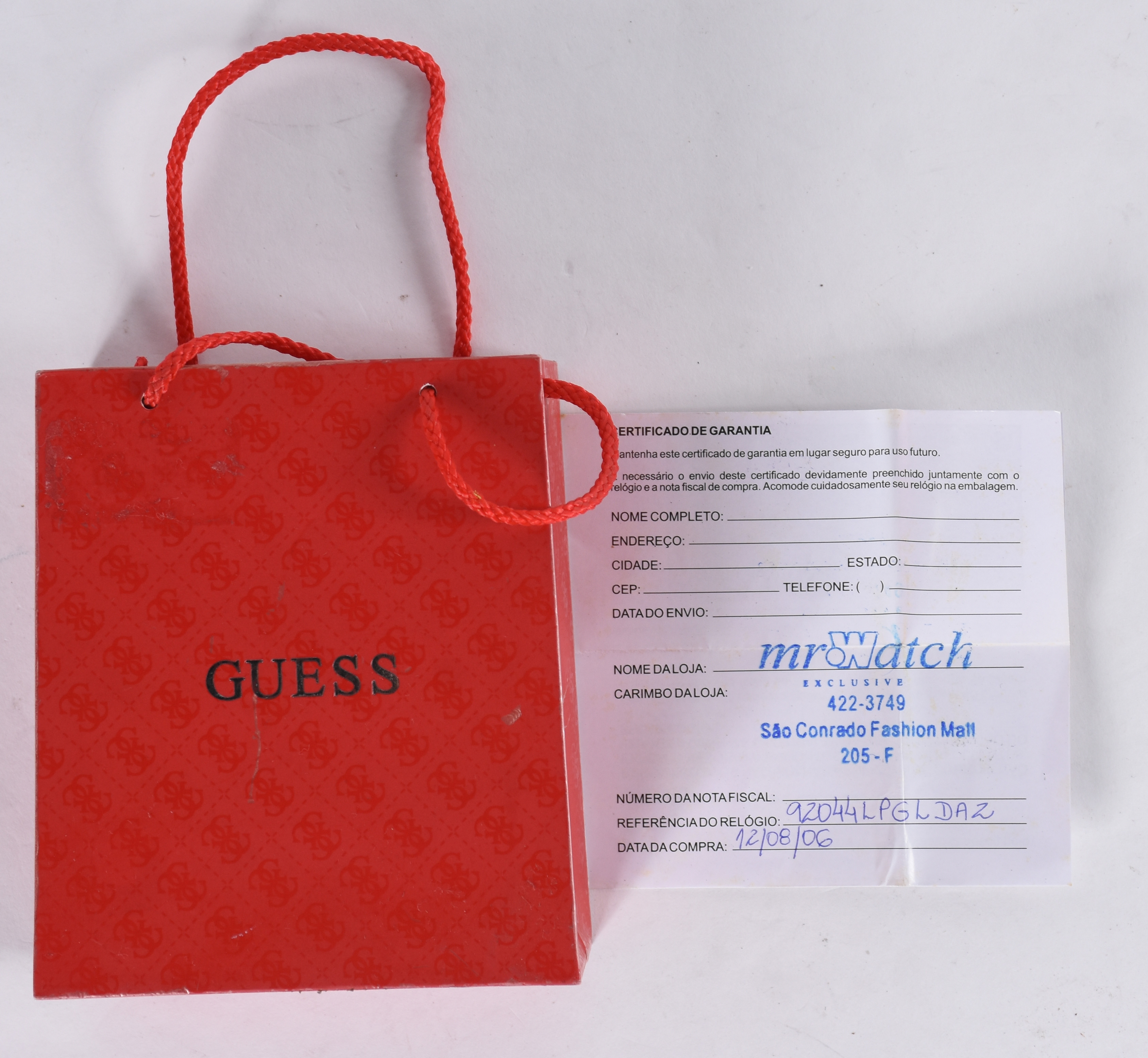 Relógio de pulso feminino da marca Guess. - foto 7 de 7