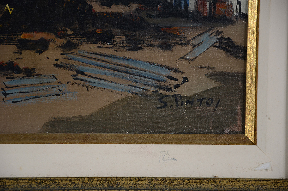 SYLVIO PINTO - França - ost - 61 x 50 - 1979 - foto 3 de 4