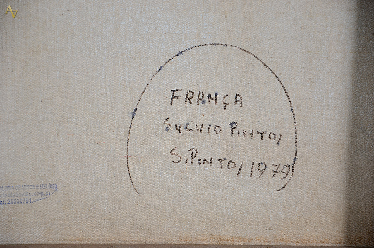 SYLVIO PINTO - França - ost - 61 x 50 - 1979 - foto 4 de 4