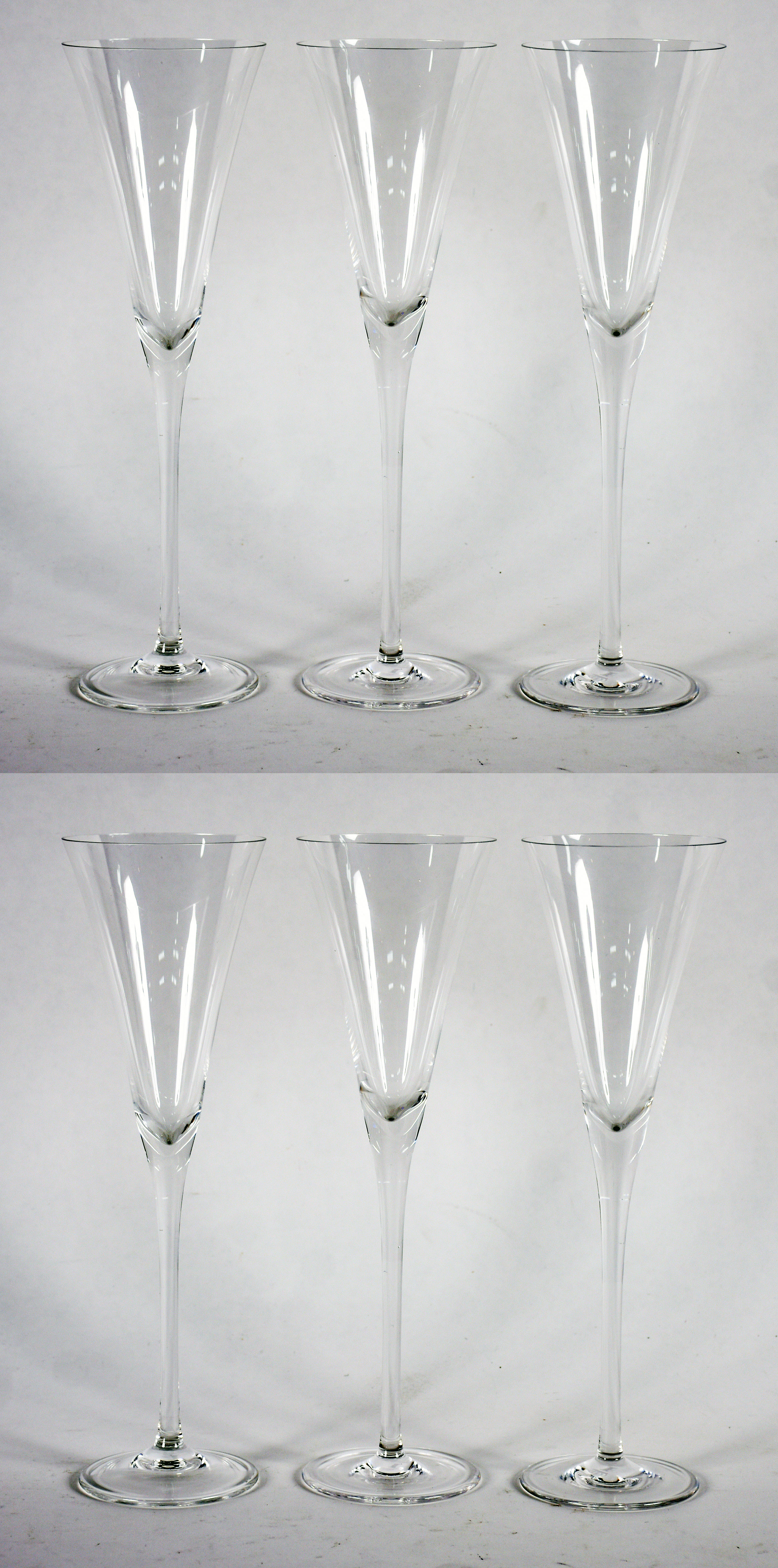 Seis cálices de cristal. - foto 1 de 5