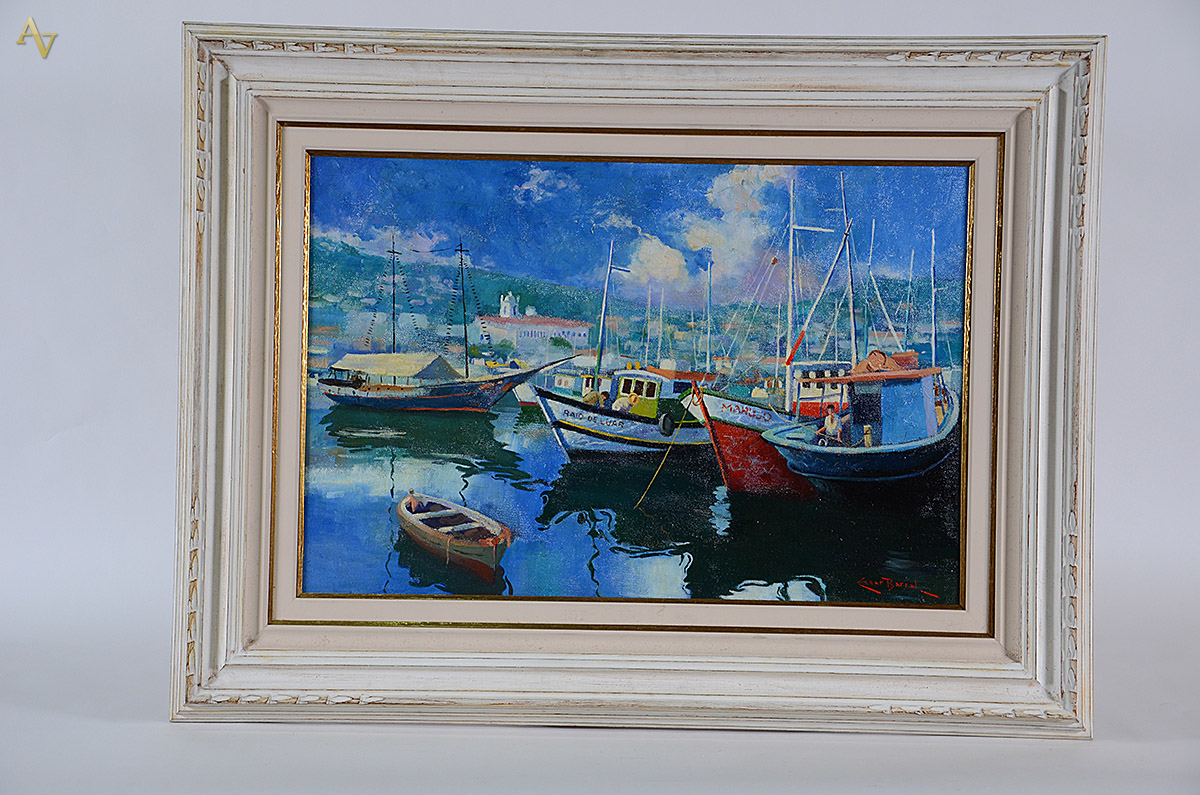 CESAR BARRAL - Barco de Pesca - Angra dos Reis - ose - 61 x 91 - foto 1 de 4