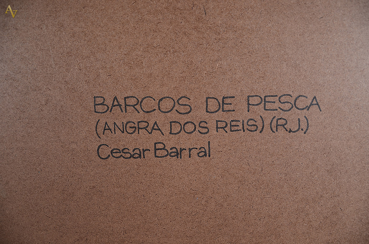 CESAR BARRAL - Barco de Pesca - Angra dos Reis - ose - 61 x 91 - foto 4 de 4