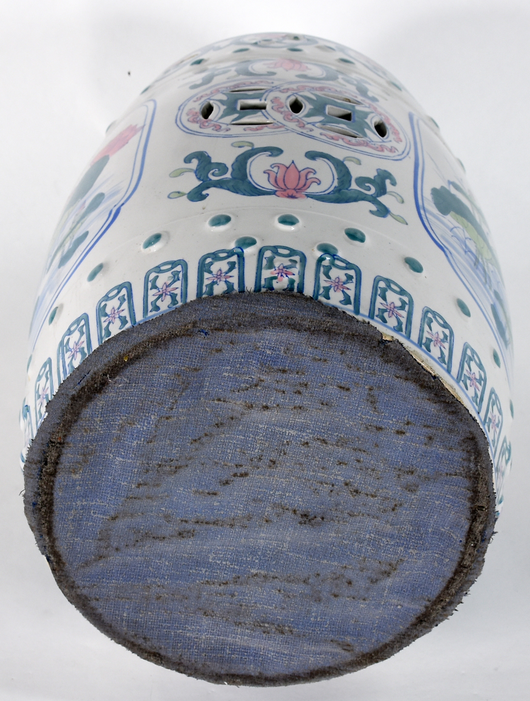 Seat garden de porcelana oriental policromada. - foto 4 de 4