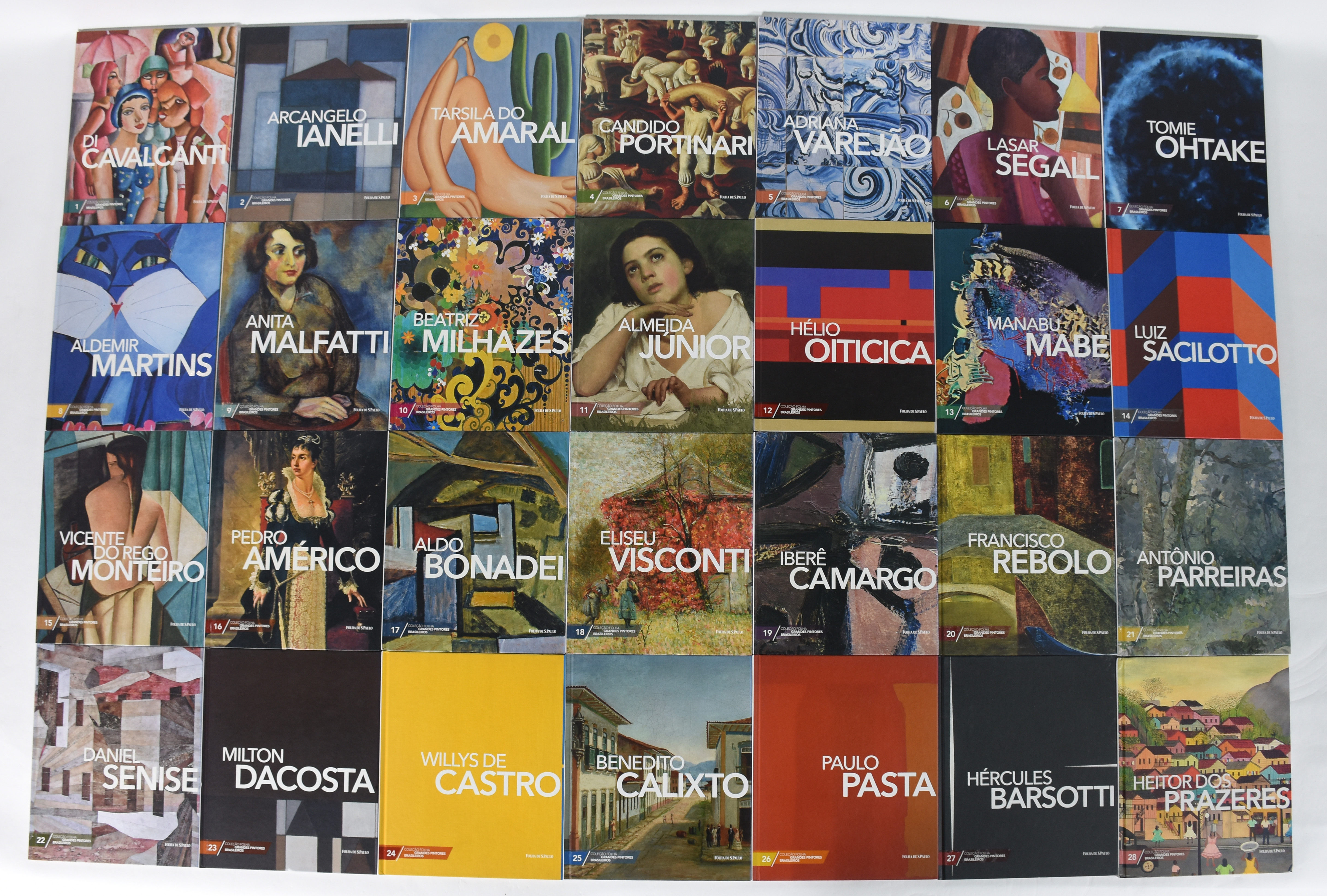 Conjunto com 28 livros dos Grandes Pìntores Brasileiros, editado pela... - foto 1 de 4