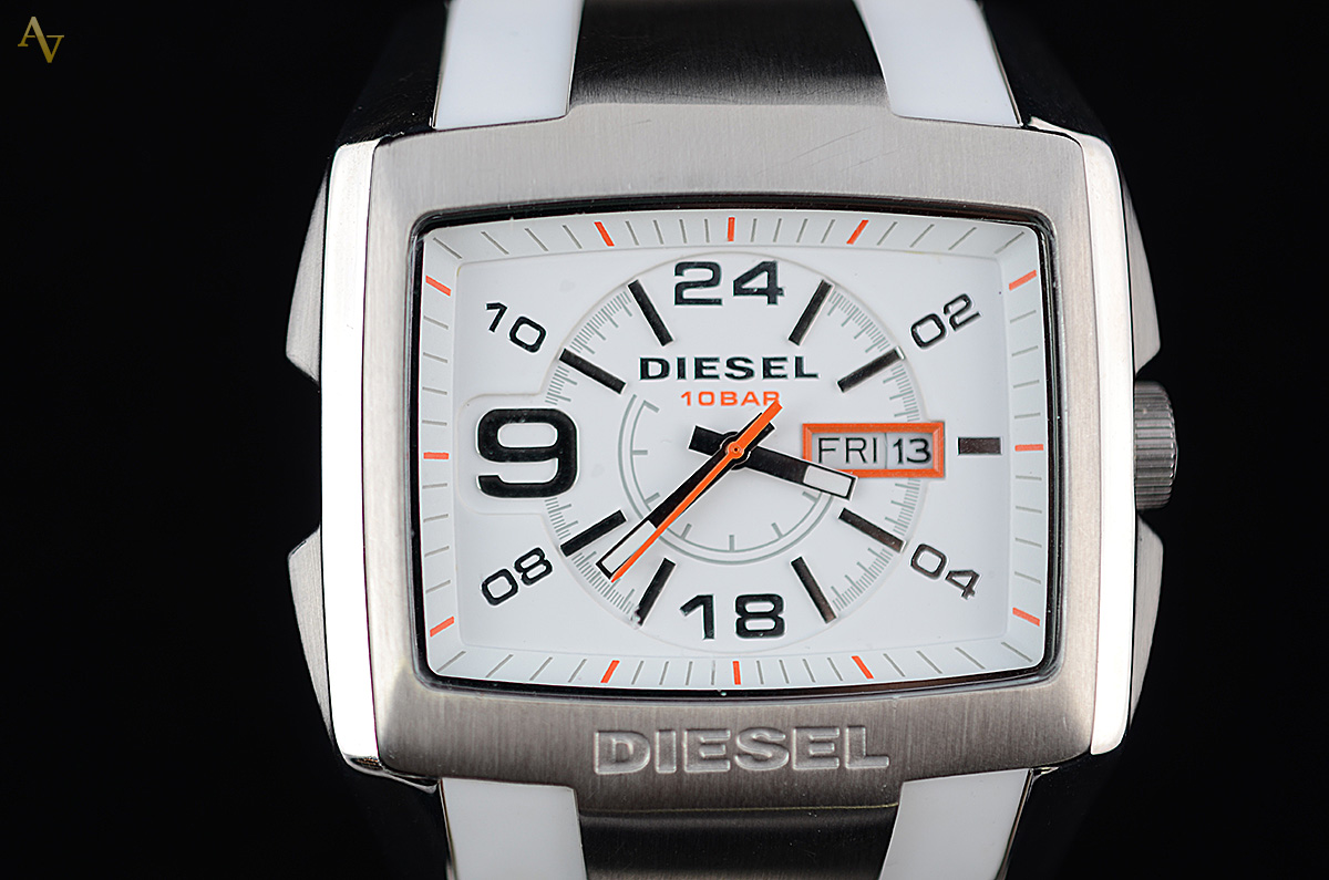 DIESEL - Relógio masculino de aço, resistente à agua, com calendário. - foto 2 de 4
