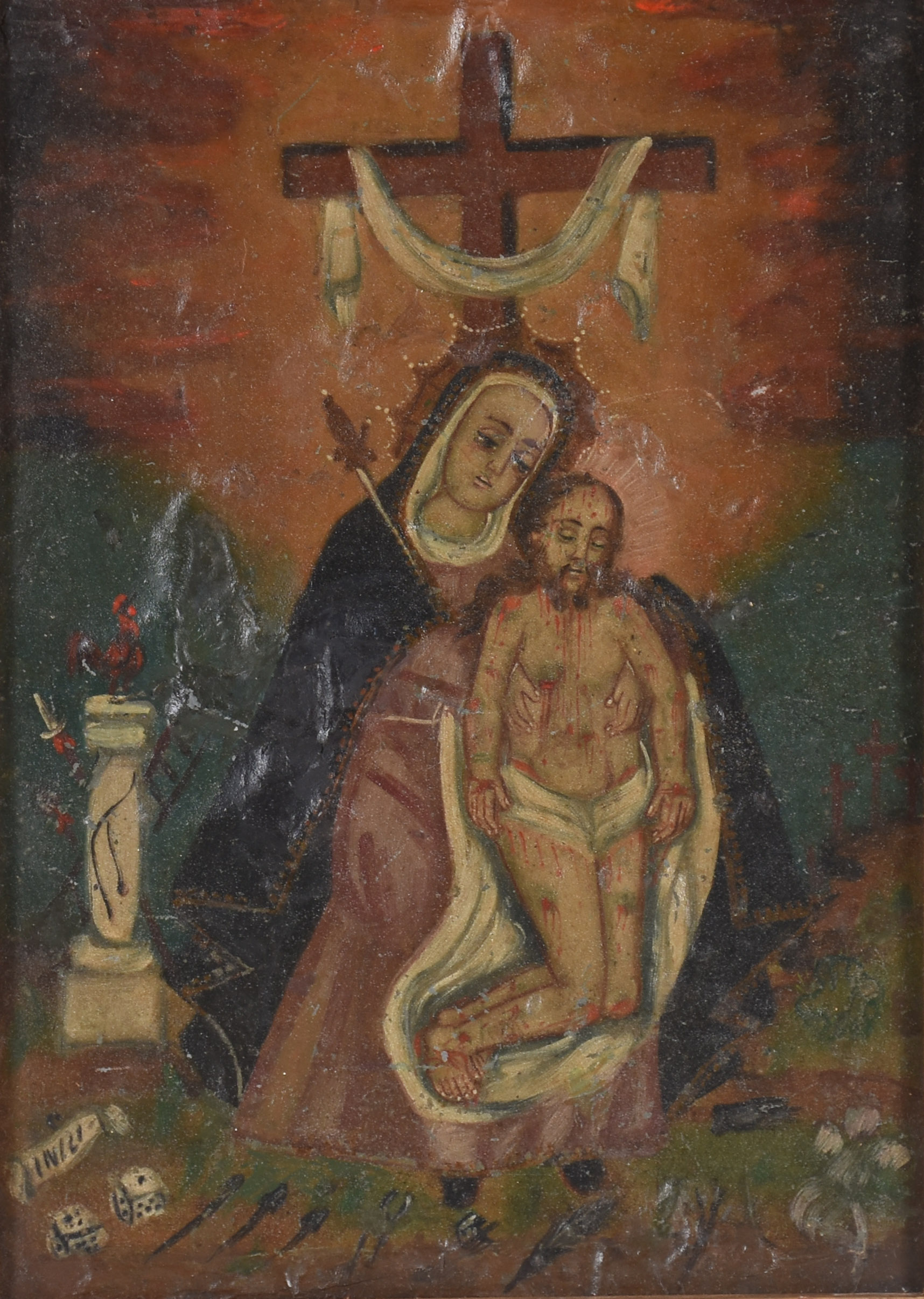 Escola Cusquenha (1538), Alegoria sacra - foto 2 de 4
