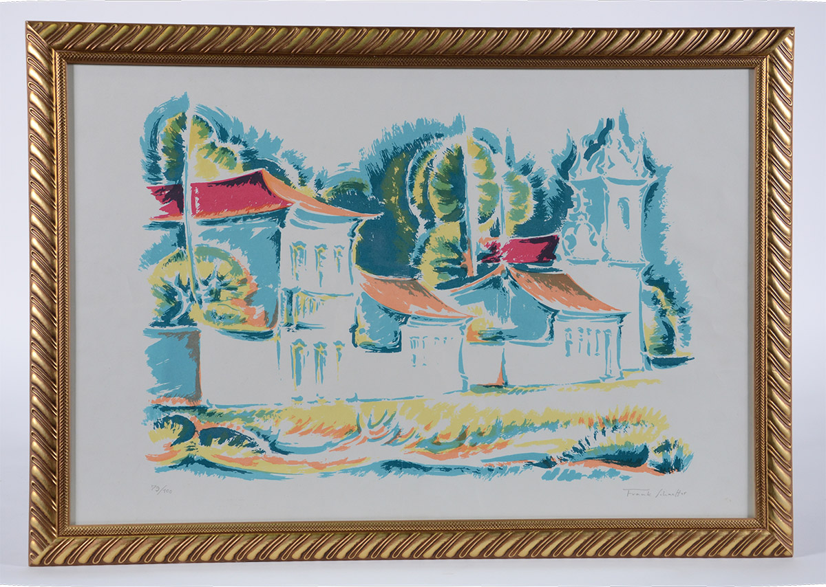FRANK SCHAEFFER - Sem título - serigrafia 79/100 - 48 x 74 - foto 1 de 4