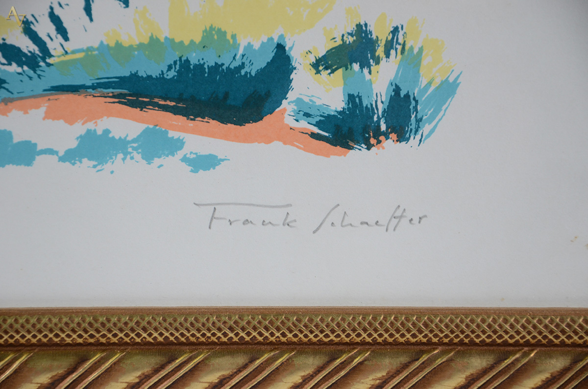 FRANK SCHAEFFER - Sem título - serigrafia 79/100 - 48 x 74 - foto 3 de 4