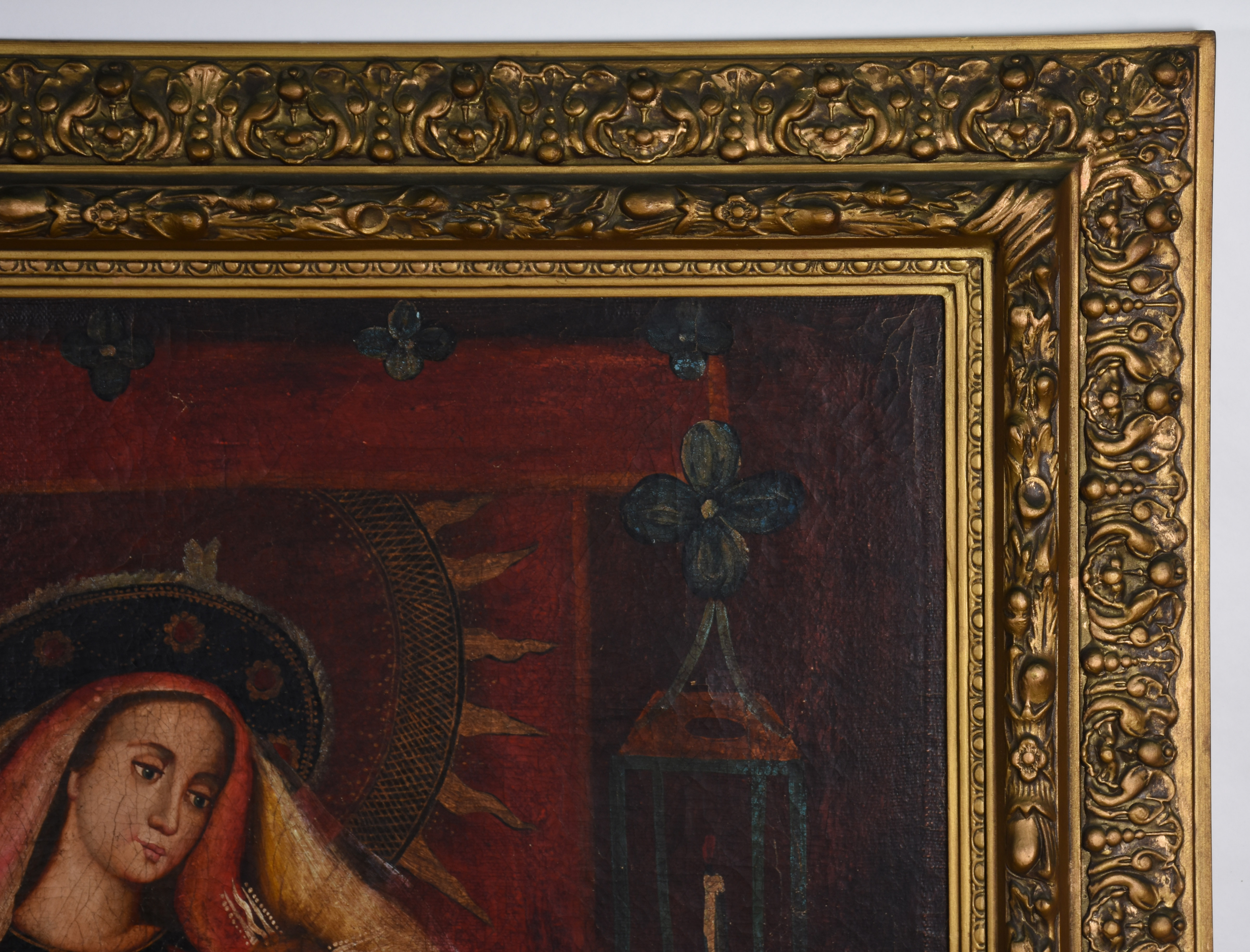 Escola Cusquenha (1538), Nossa Senhora com menino - foto 2 de 3