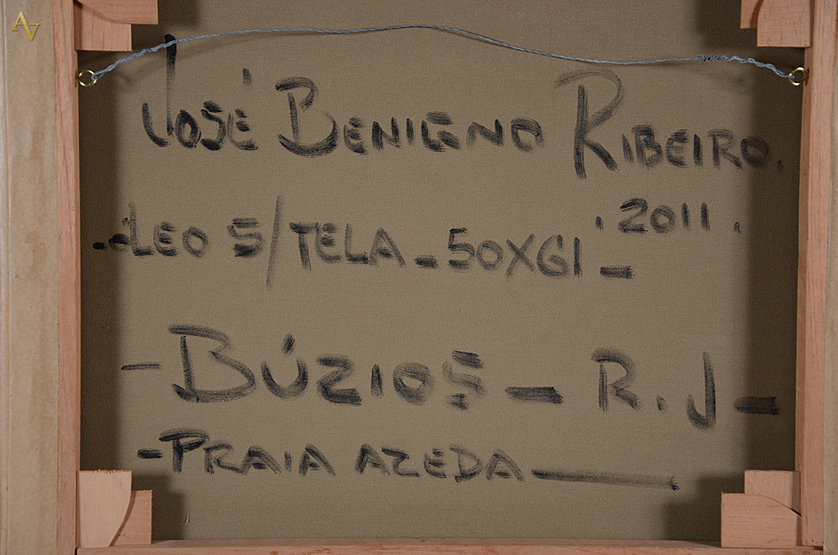 JOSÉ BENIGNO RIBEIRO - Búzios - Praia Azeda - ost - 50 x 61 - foto 4 de 4