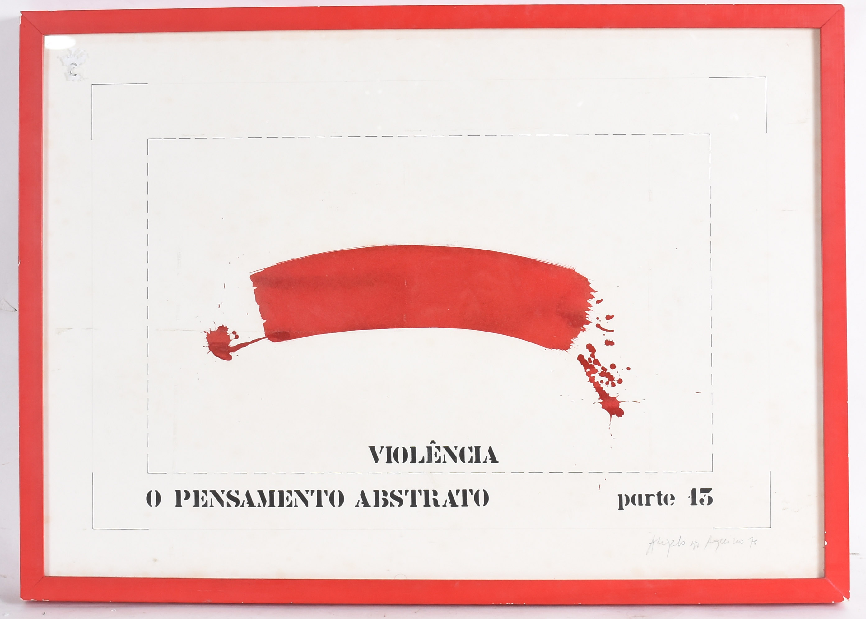 Angelo de Aquino (1945-2007), O PENSAMENTO - foto 1 de 3