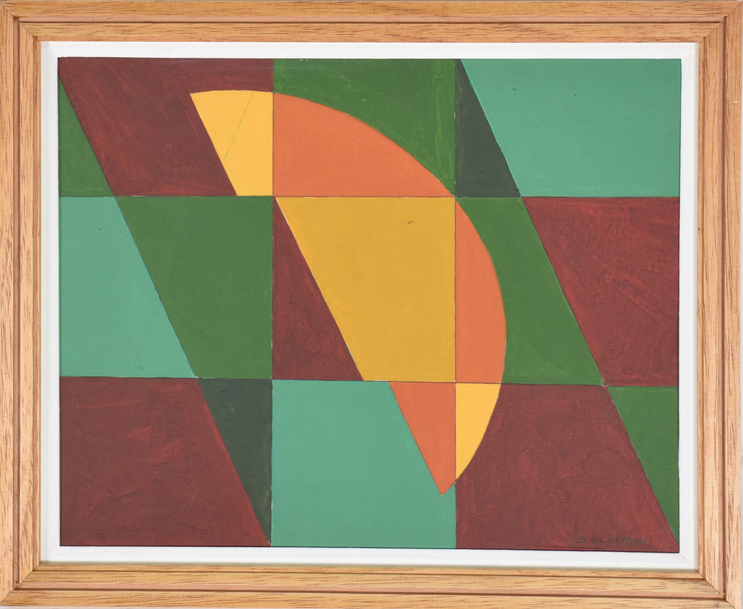 Dionísio del Santo (1925-1999), COMPOSIÇÃO GEOMÉTRICA - foto 1 de 4